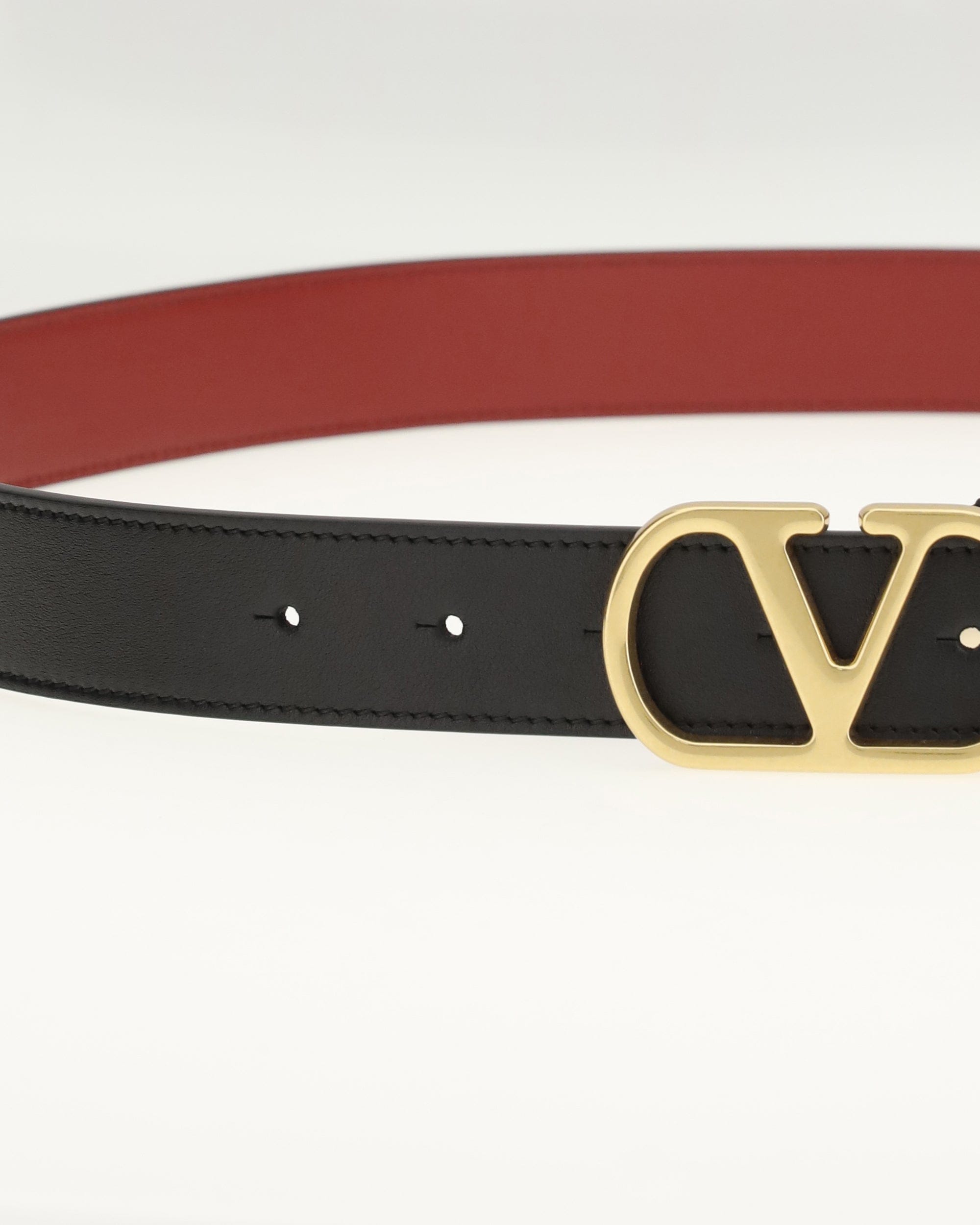 Valentino Garavani Vlogo Signature Reversible Belt