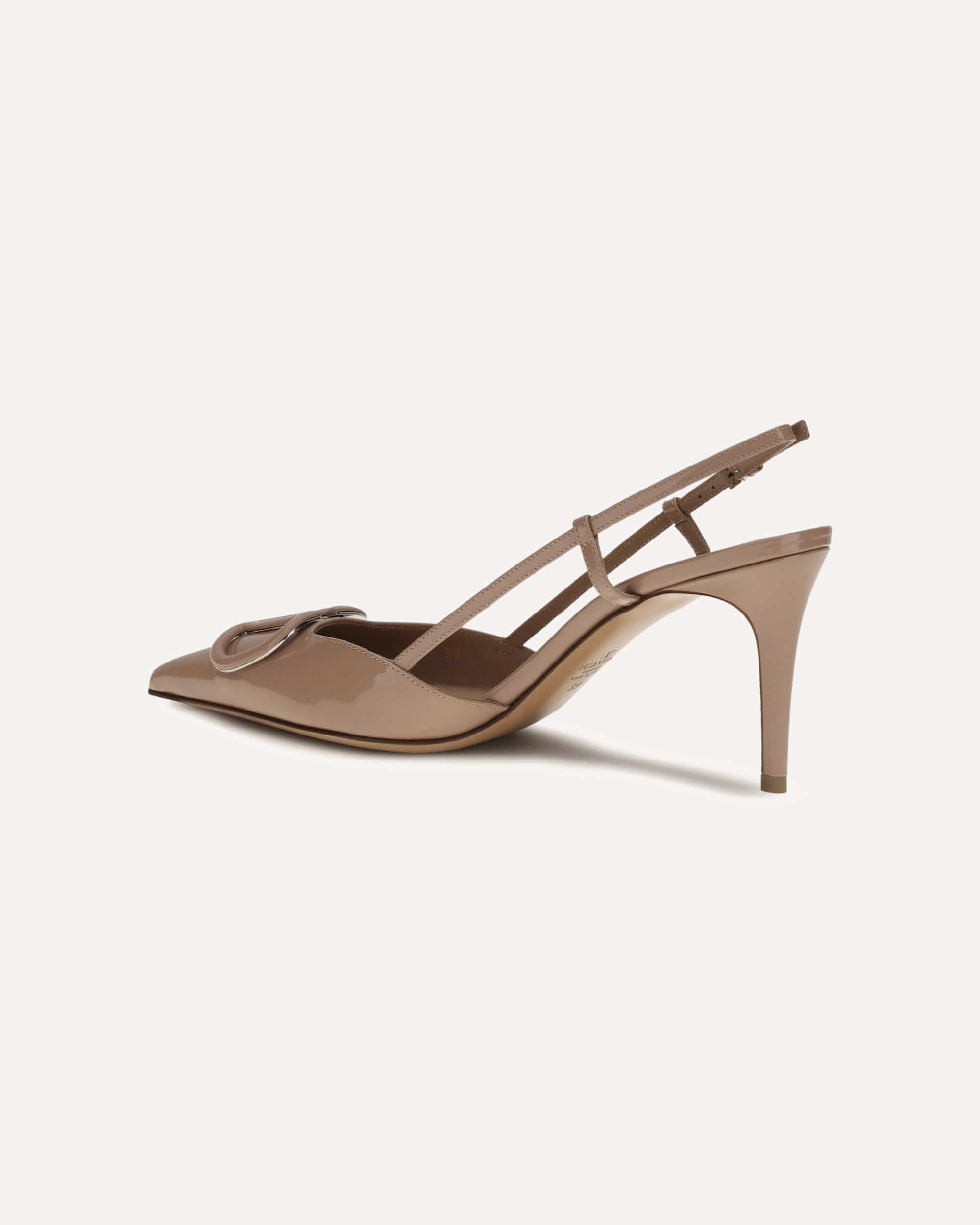 Valentino Garavani Valentino Garavani Vlogo Signature Slingback Pumps