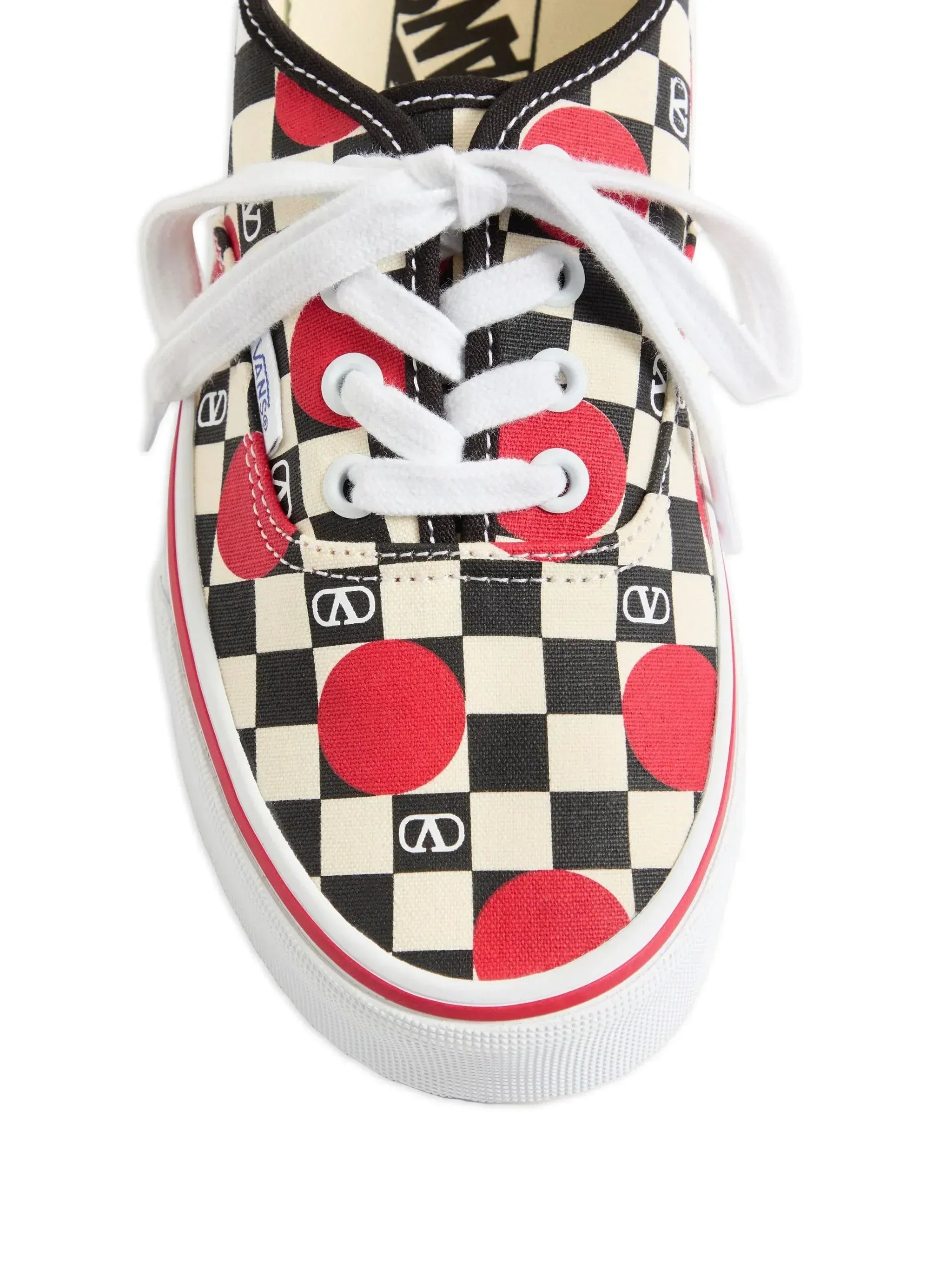 Valentino Garavani x Vans VLogo-Sneaker mit Checkerboard-Print