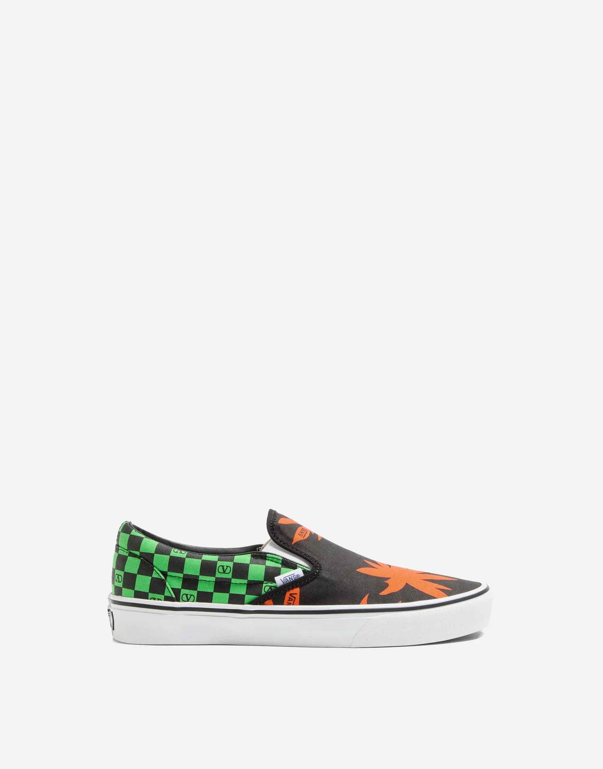 Valentino Garavani x Vans VLogo Printed Canvas Slip-On Sneakers