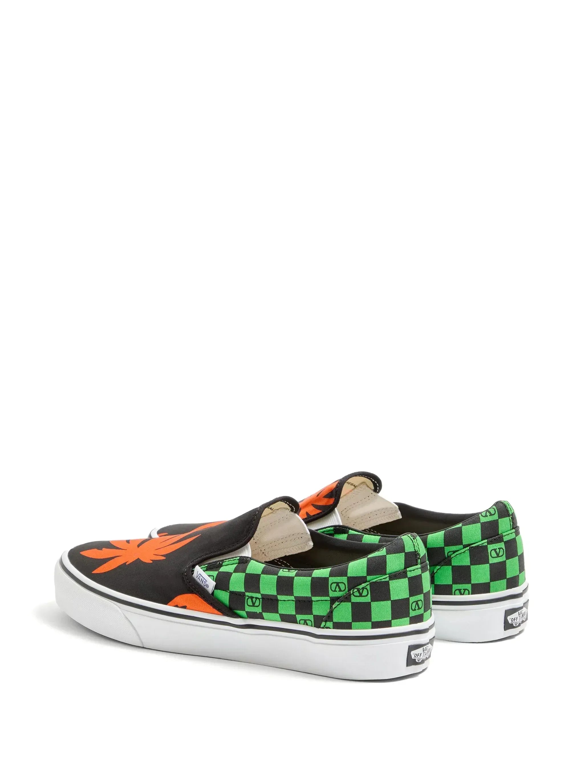 Valentino Garavani x Vans VLogo Printed Canvas Slip-On Sneakers