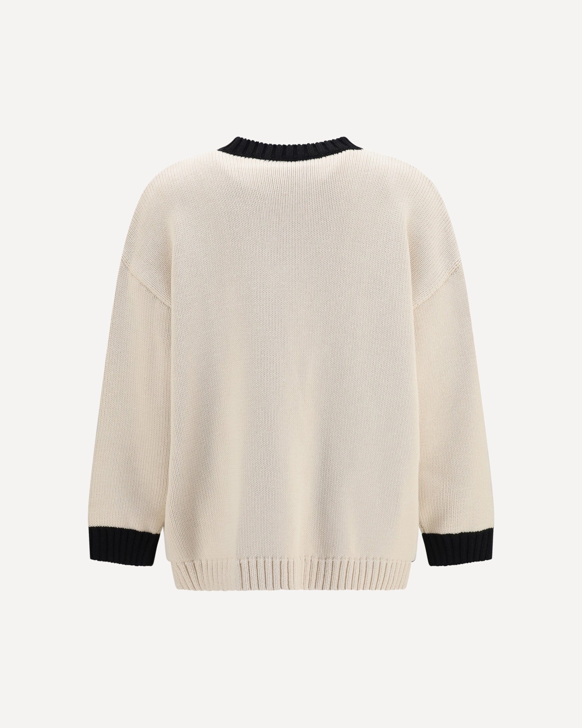 Valentino Valentino Open Polka-Dot Bow Cardigan