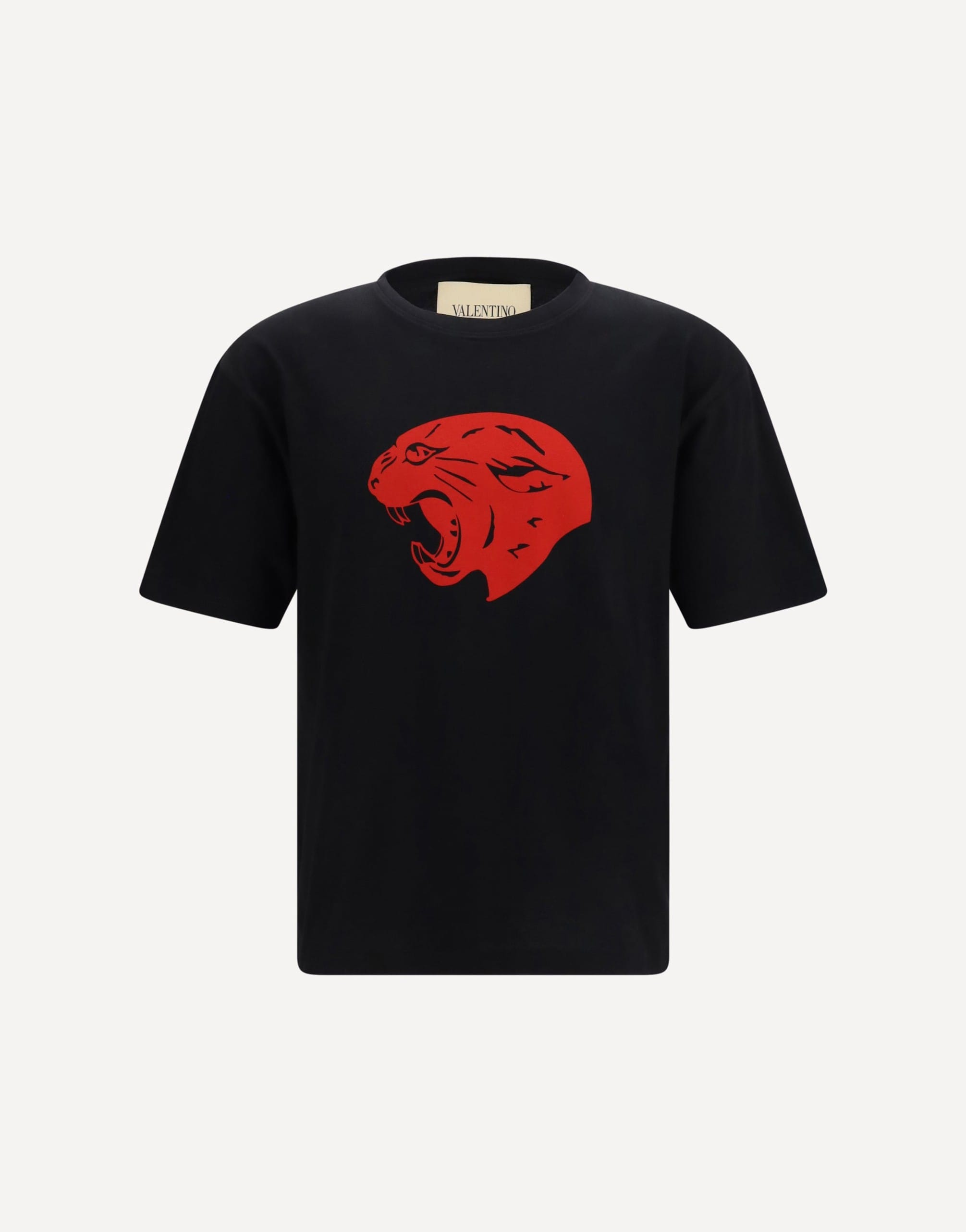 Valentino Valentino Panther Cotton T-Shirt