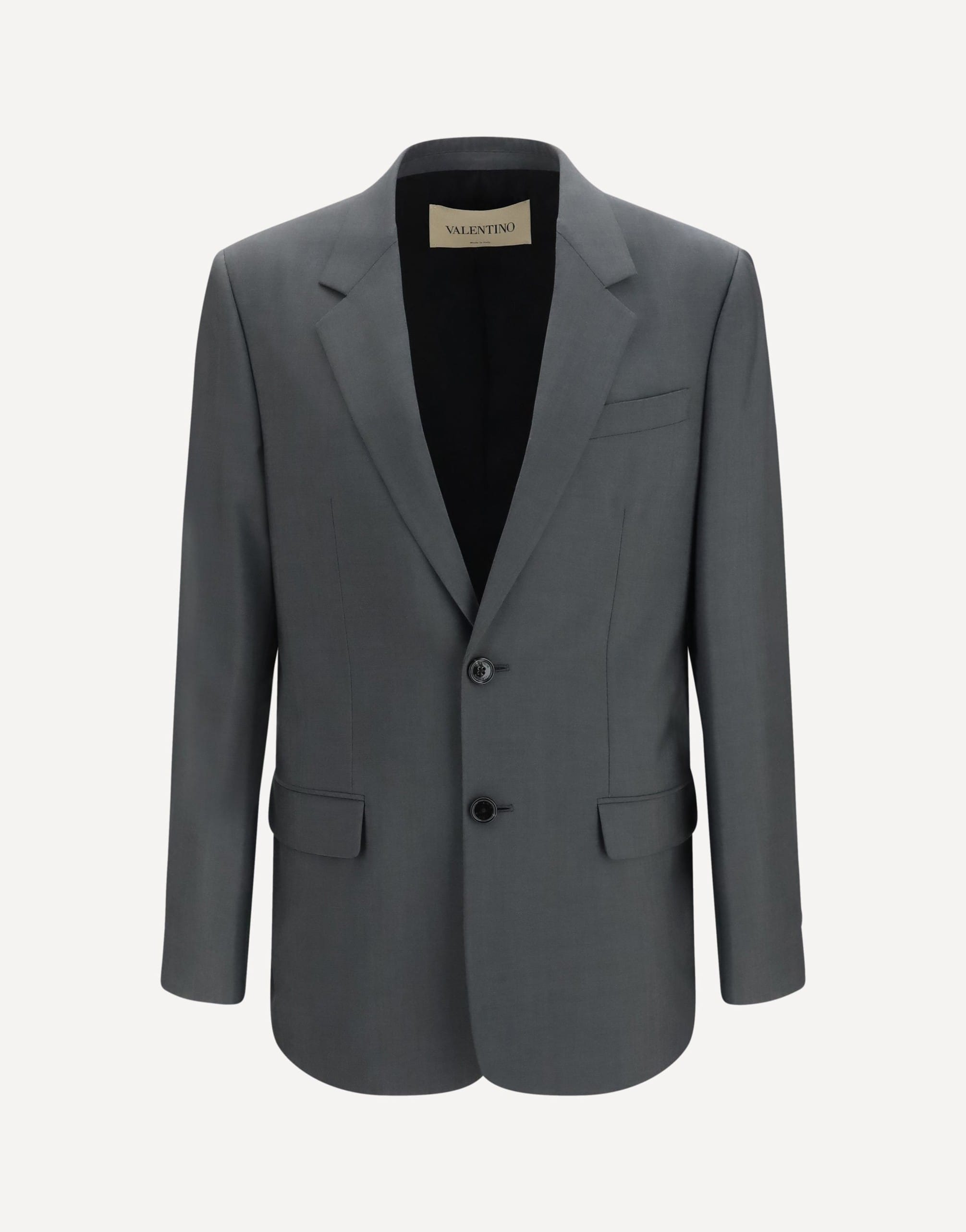 Valentino Valentino Single-Breasted Wool Mohair Jacket