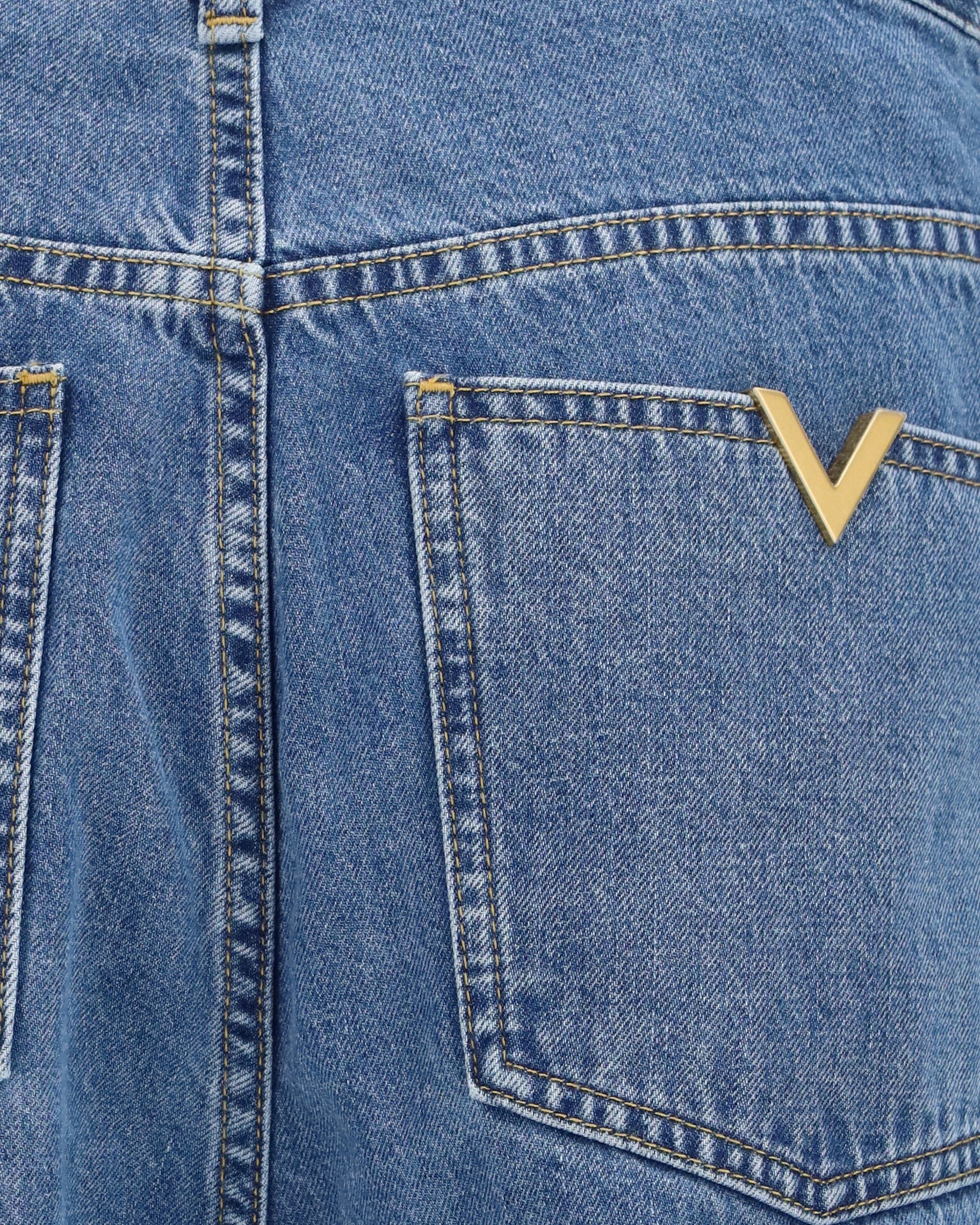 Valentino Valentino Straight-Leg Denim Jeans