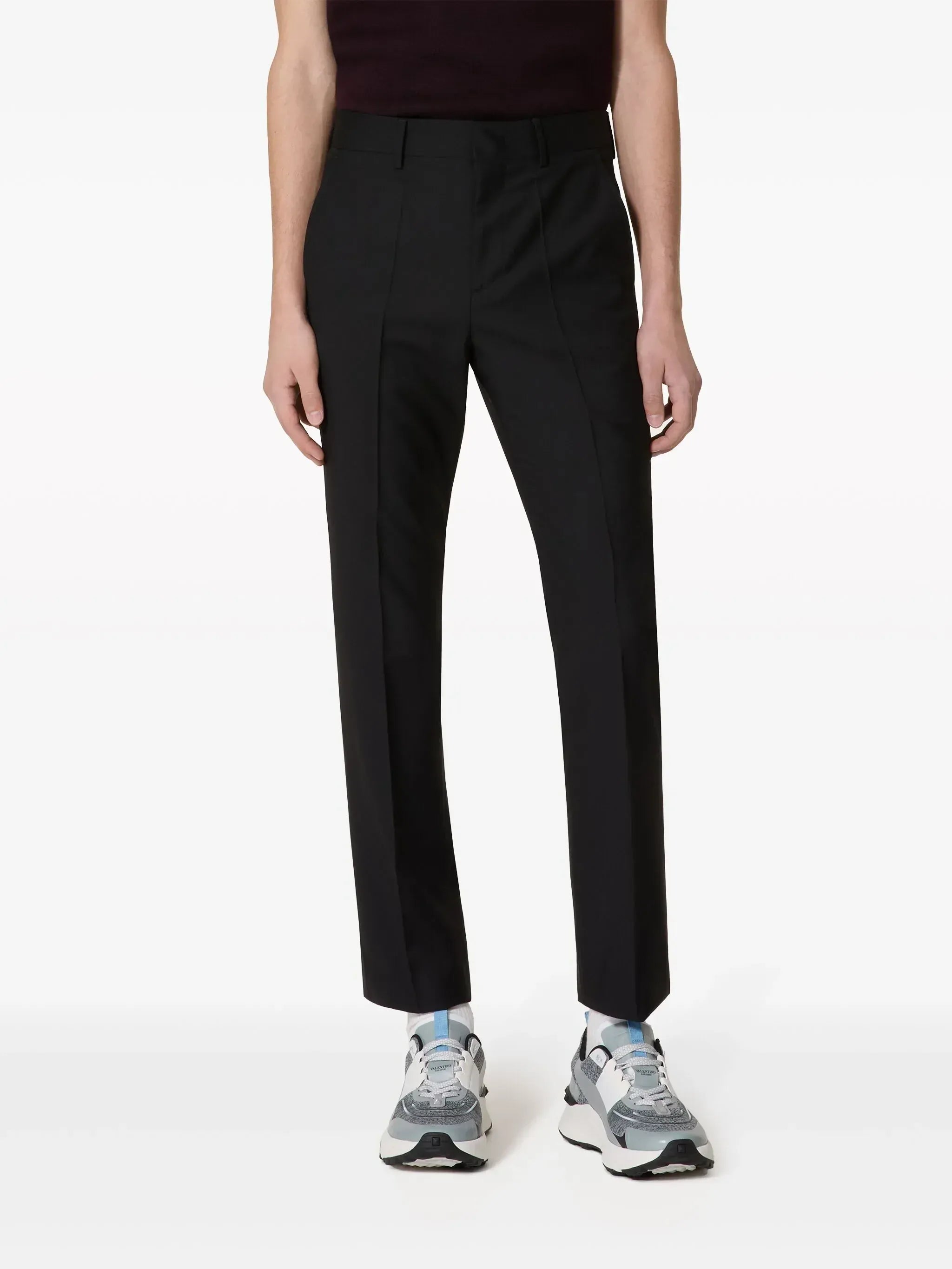 Valentino VLogo Signature Pleated Pants