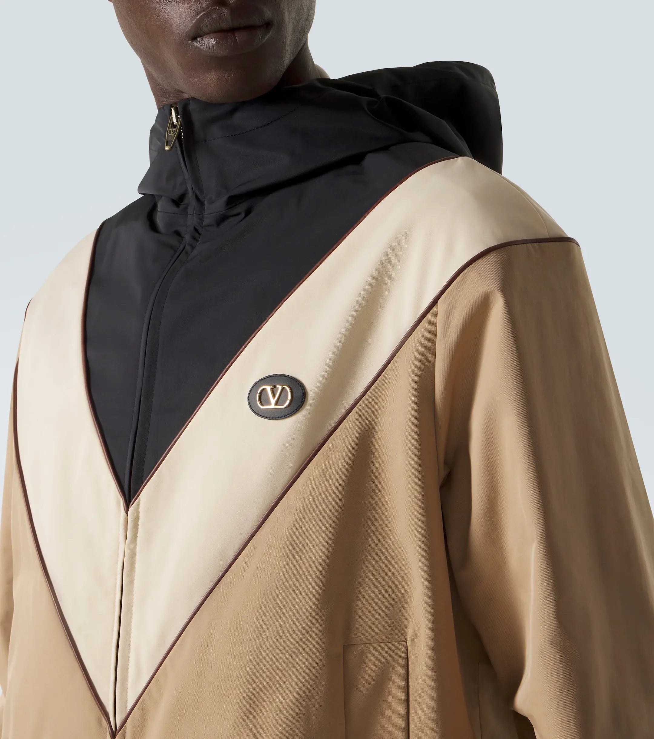 Valentino VLogo Striped Jacket