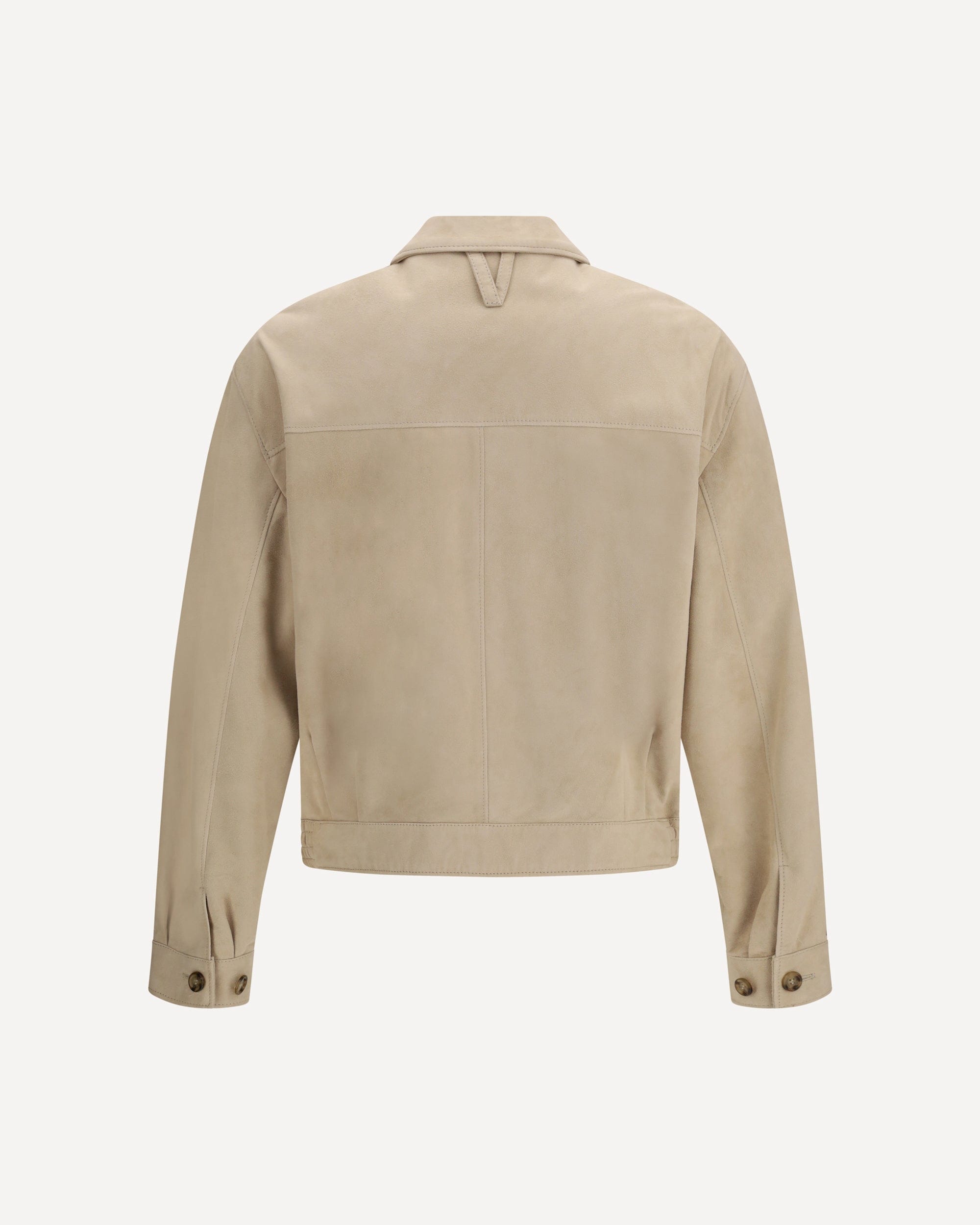 Chaqueta bomber de ante - alternate view