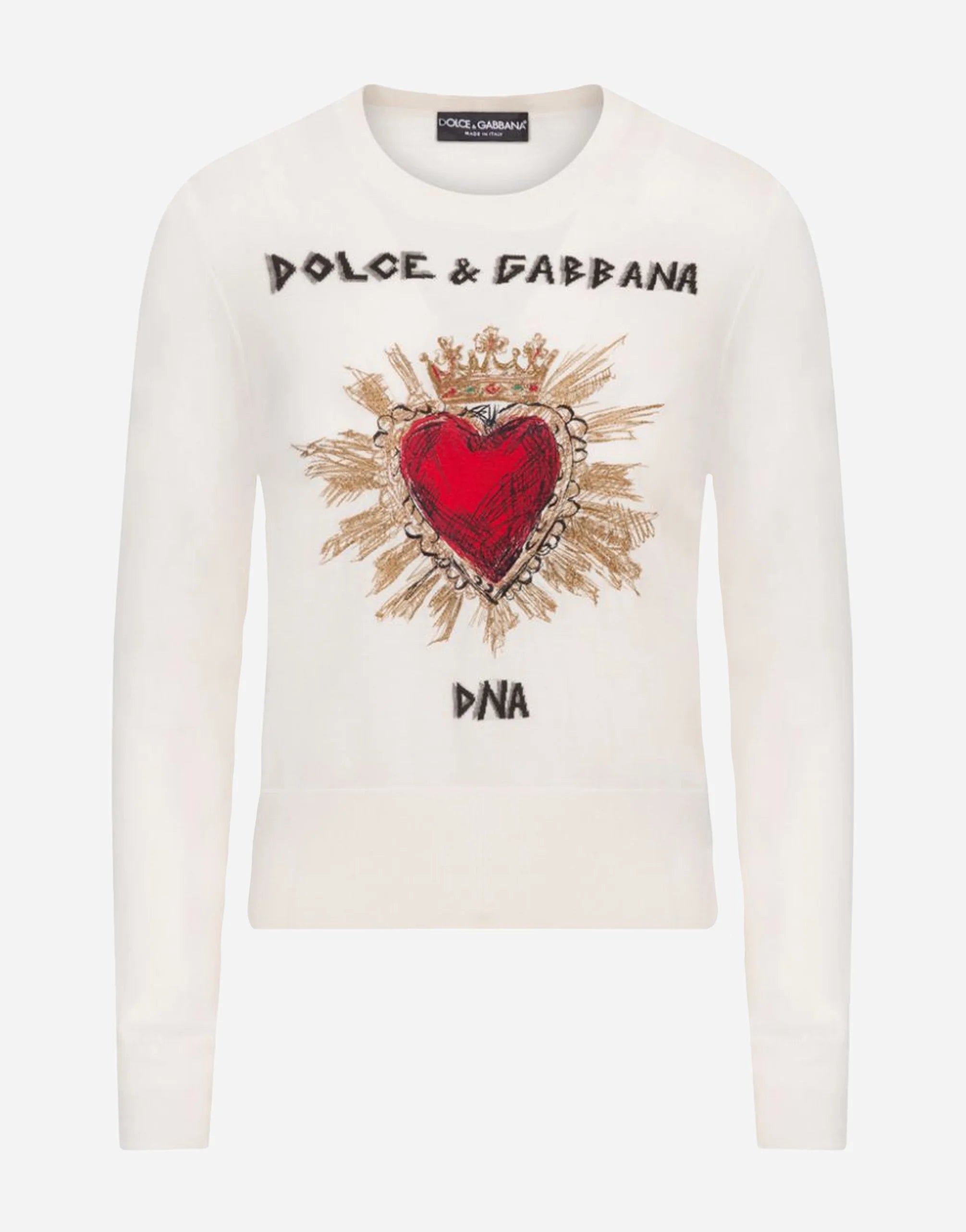 Royal Heart DNA Sweater