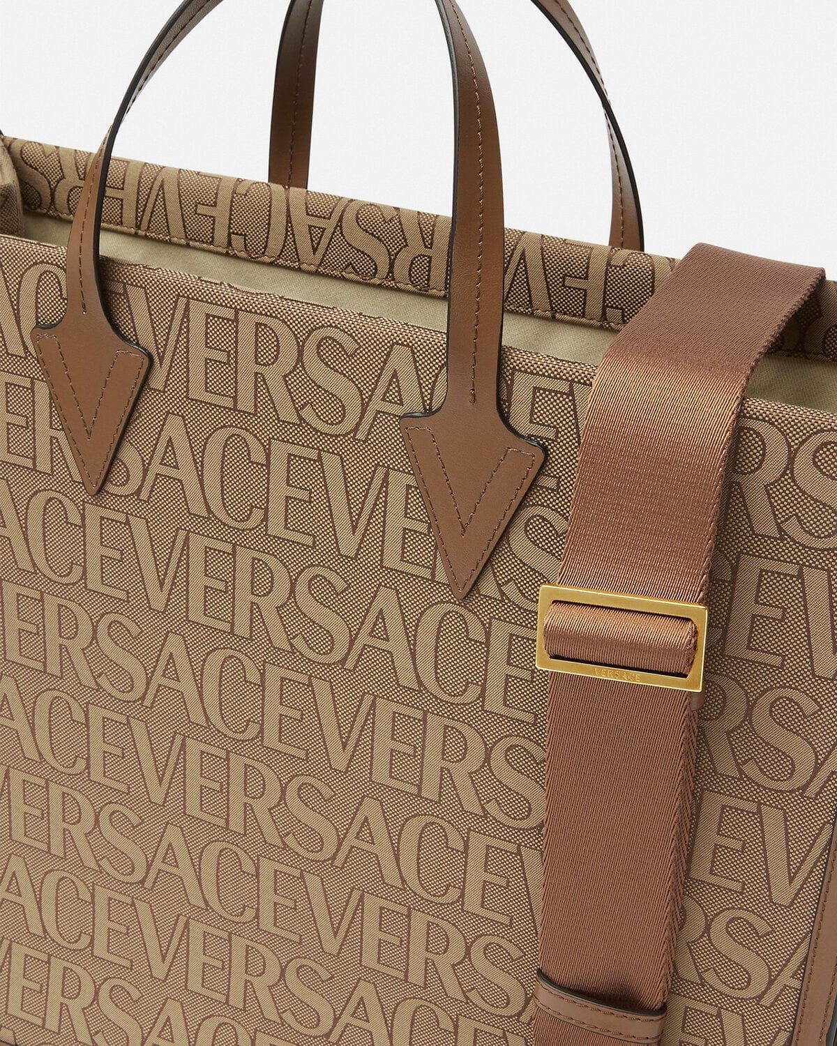 Versace Allover Tote Bag