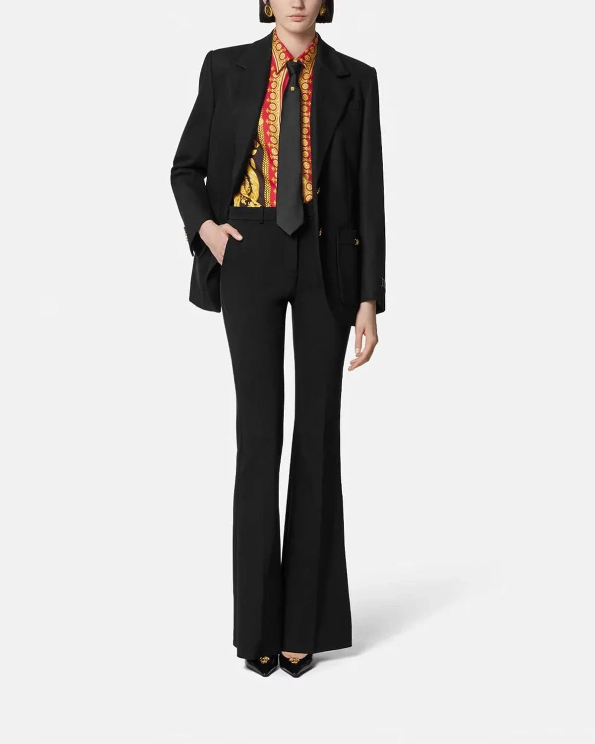 Versace Barocco Silk Shirt