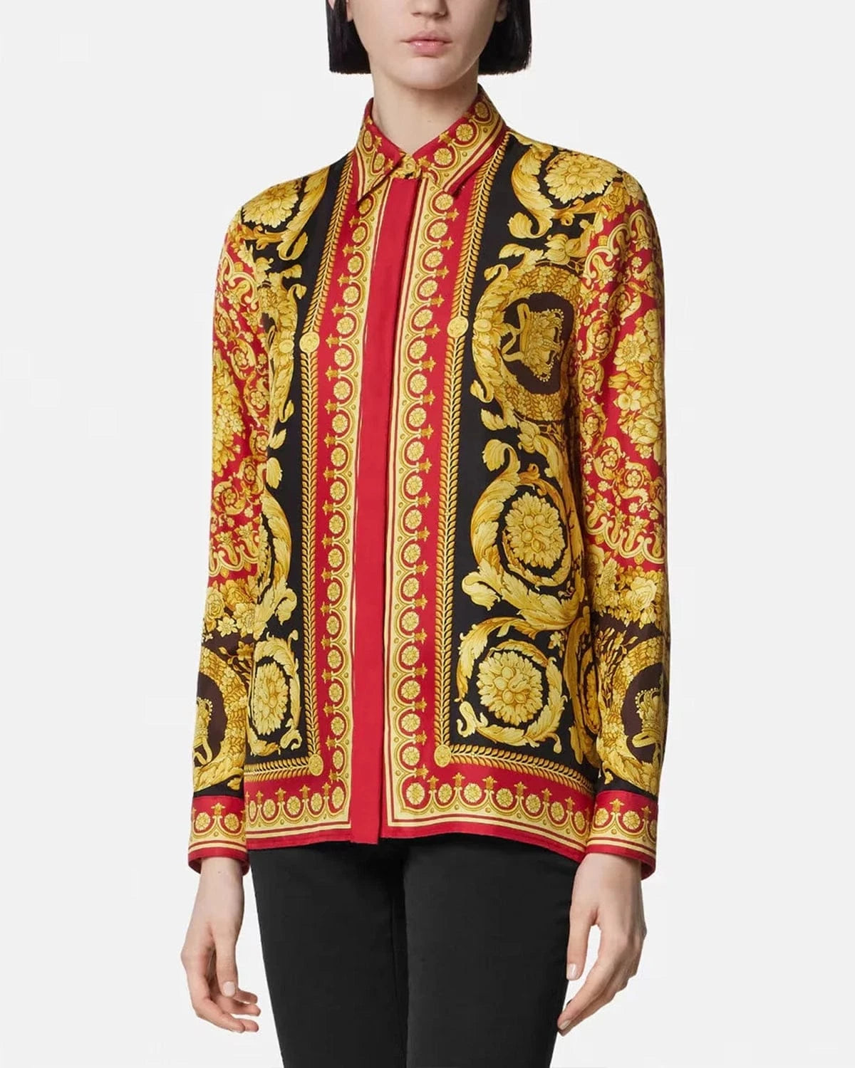 Versace Barocco Silk Shirt
