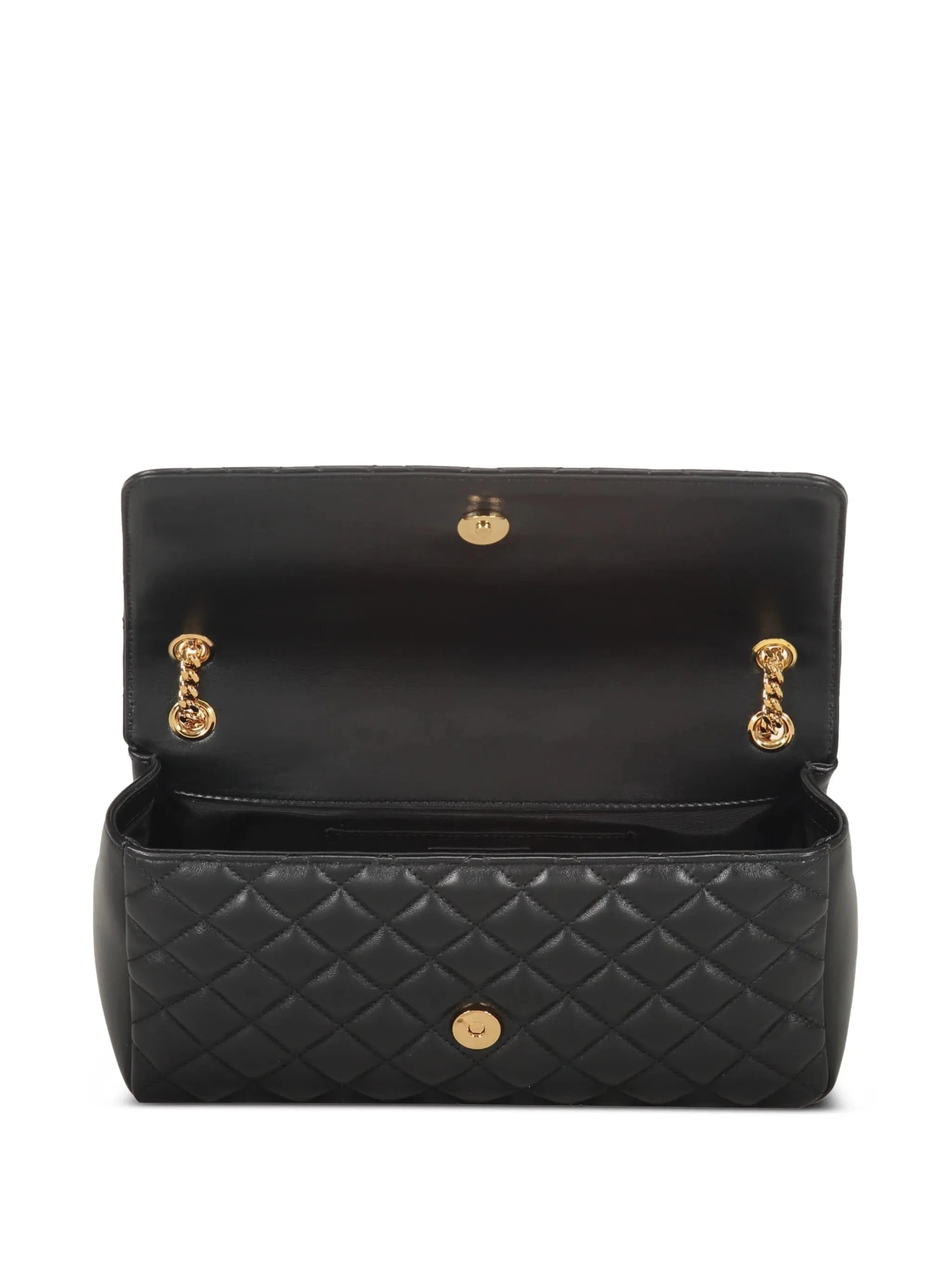 Versace Black Quilted Crossbody Bag | Sendegaro FR