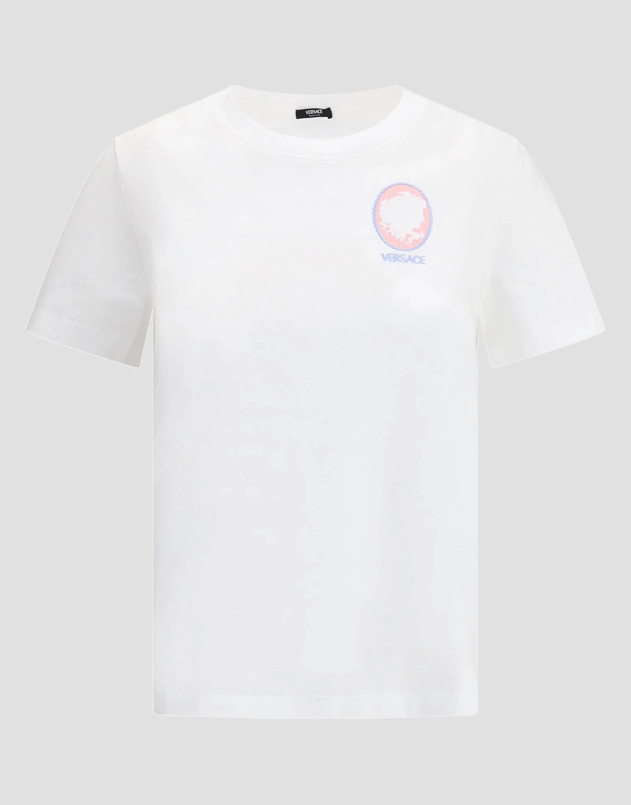 Versace Cameo Logo-Print T-Shirt