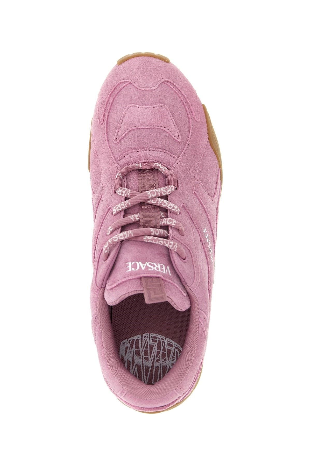 Versace Versace Galaxia Suede Sneakers