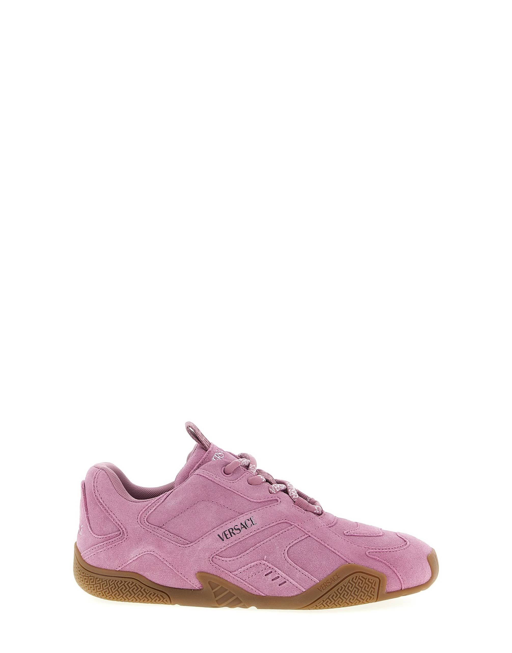 Versace Versace Galaxia Suede Sneakers