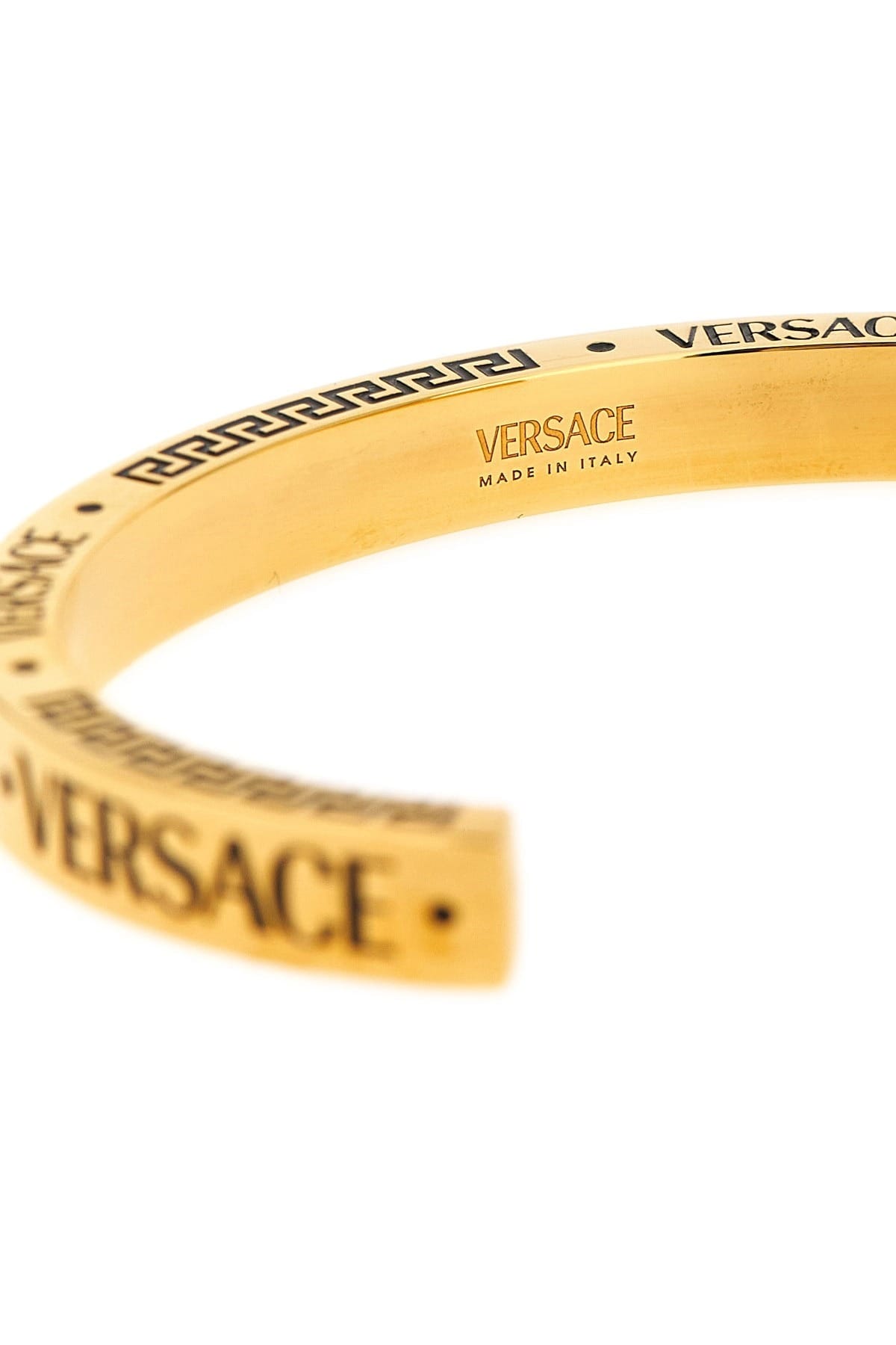 Versace Versace Gold Greek Logo Bangle