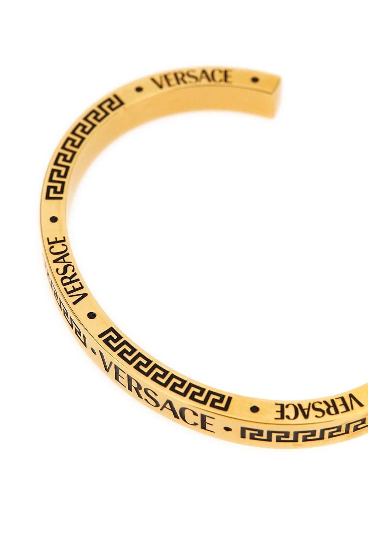 Versace Versace Gold Greek Logo Bangle