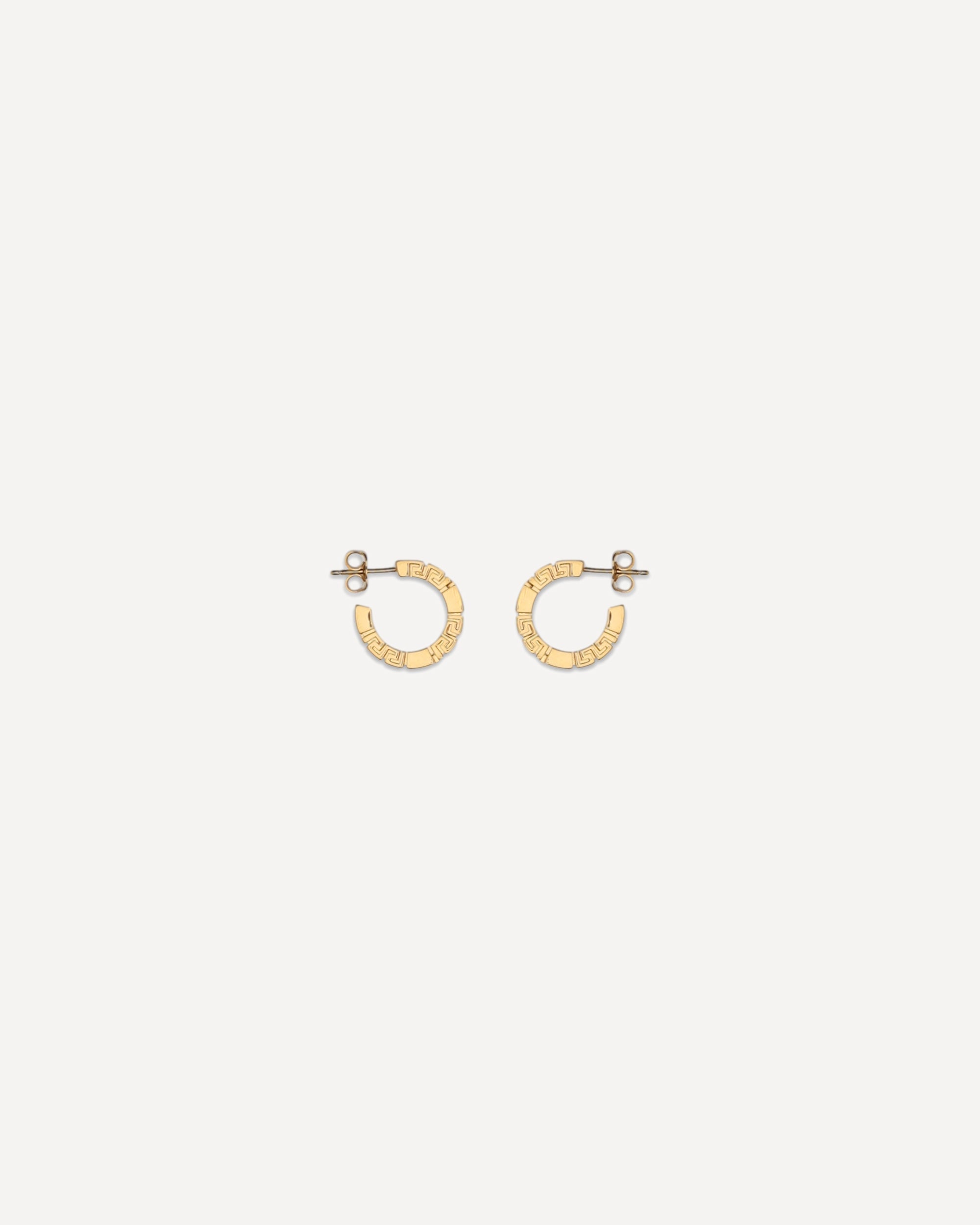 Versace Greca Motif Earrings