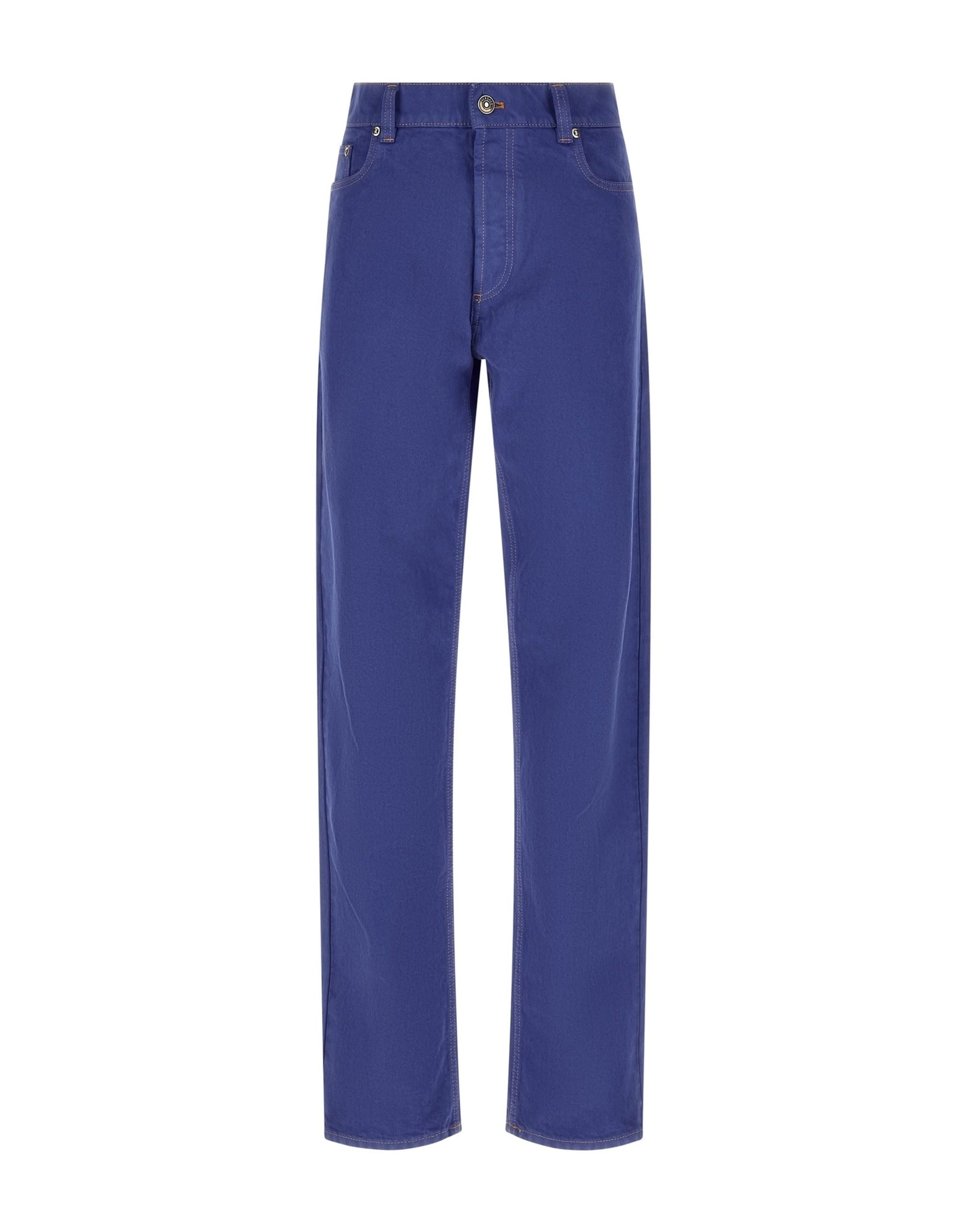 Versace Versace High-Waist Straight Leg Jeans