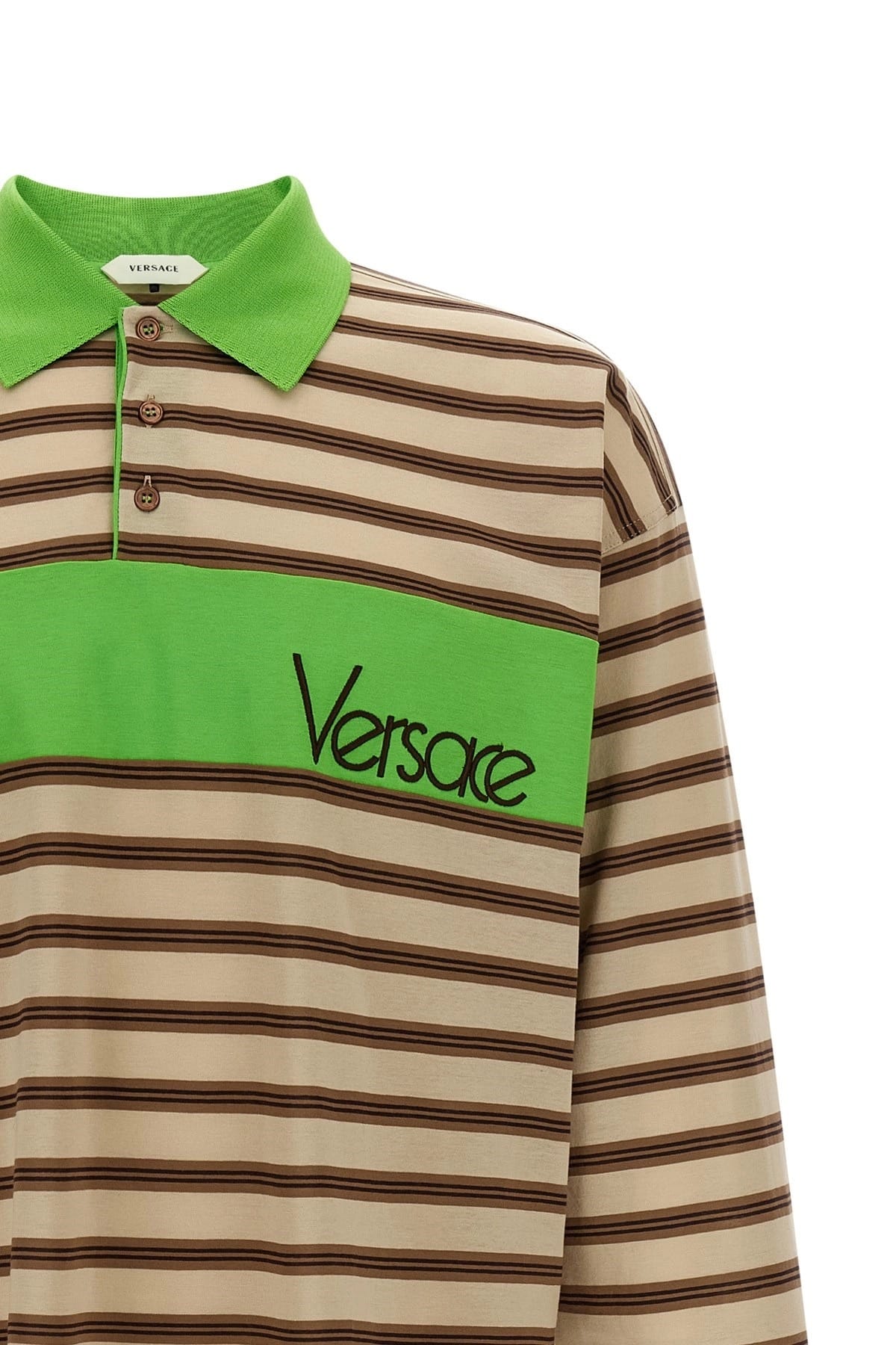 Versace Versace Intarsia Polo Shirt