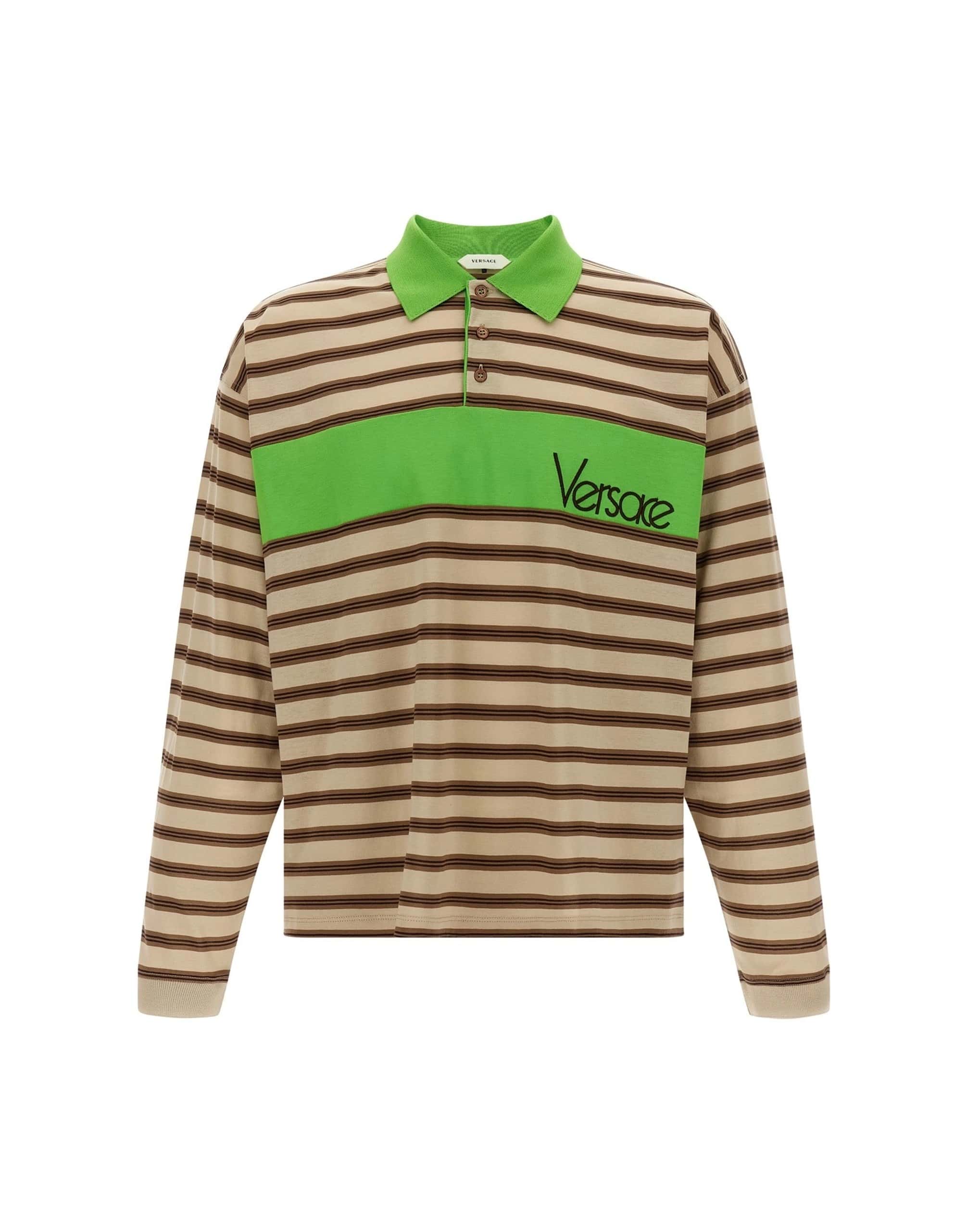 Versace Versace Intarsia Polo Shirt