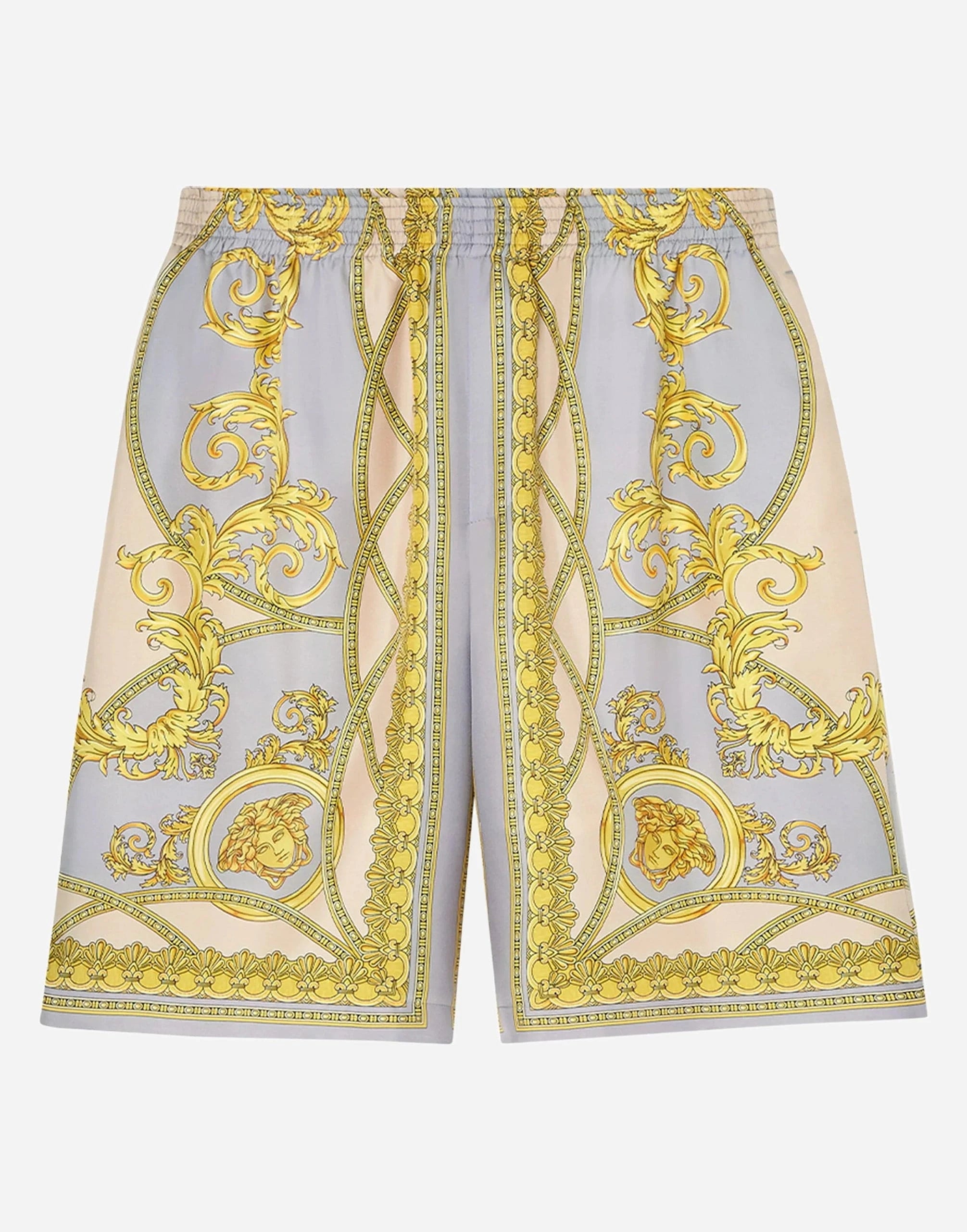 Versace La Coupe Des Dieux Silk Shorts