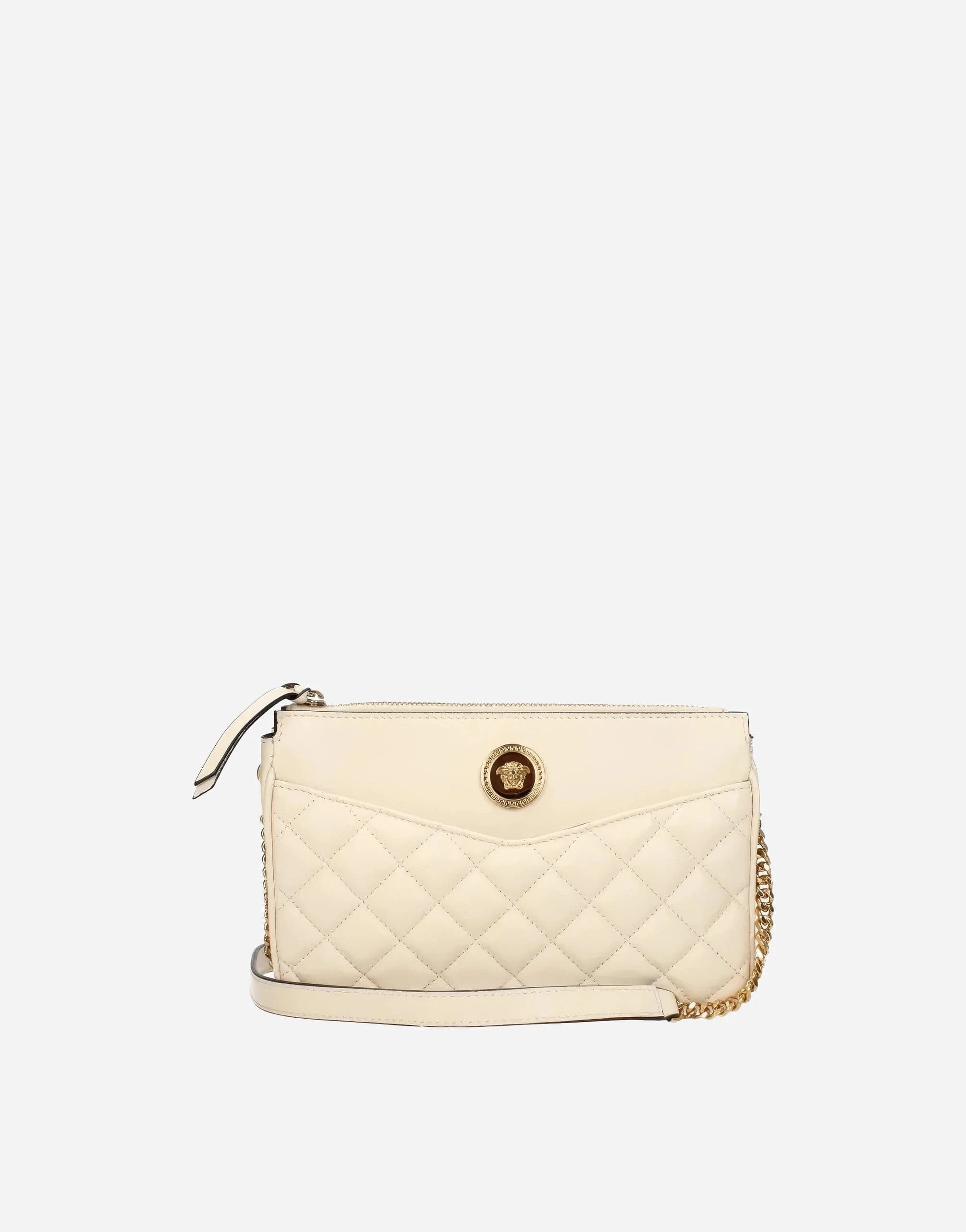 Versace La Medusa Quilted Crossbody Bag