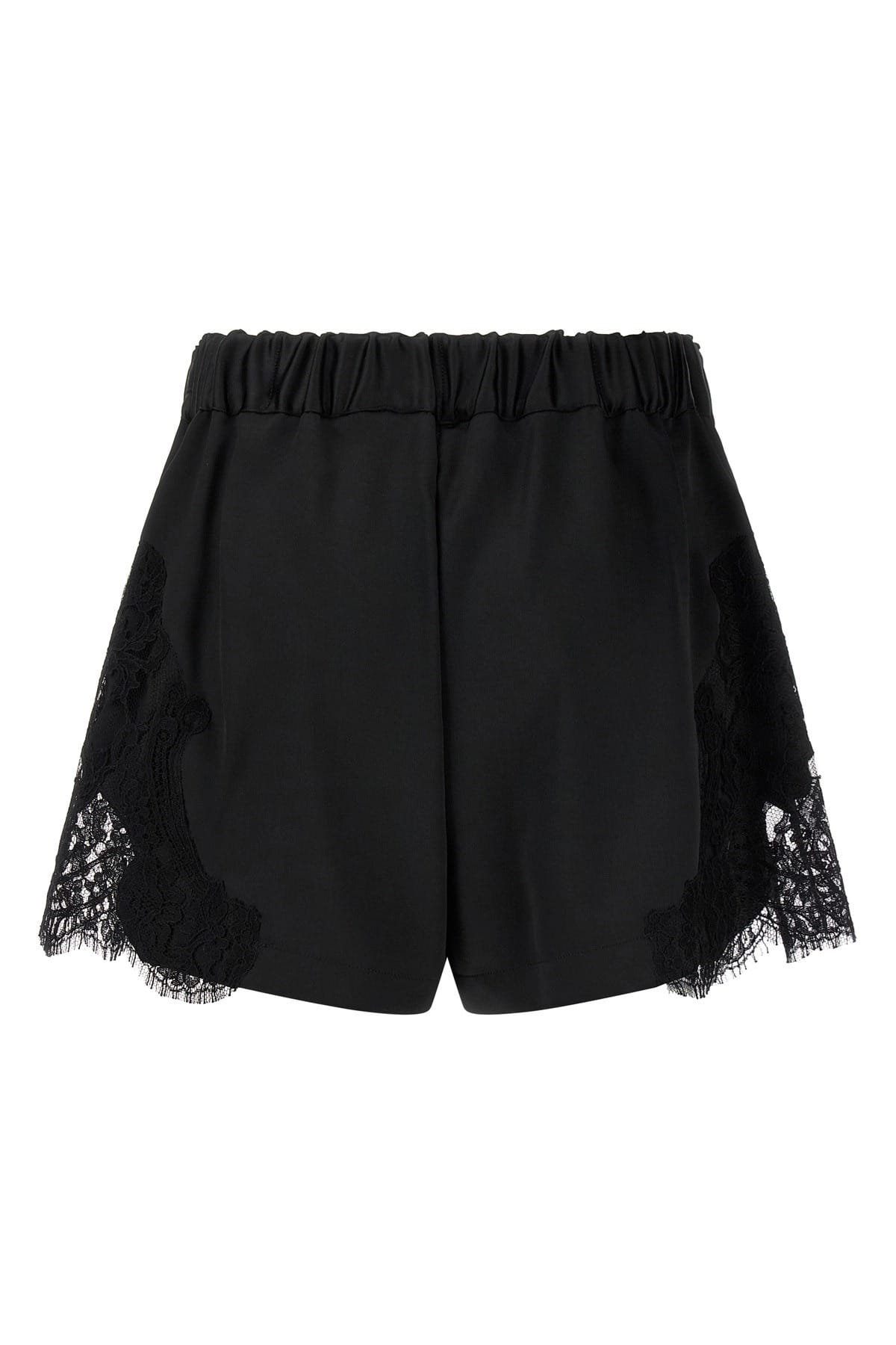 Versace Versace Lace Insert Satin Shorts
