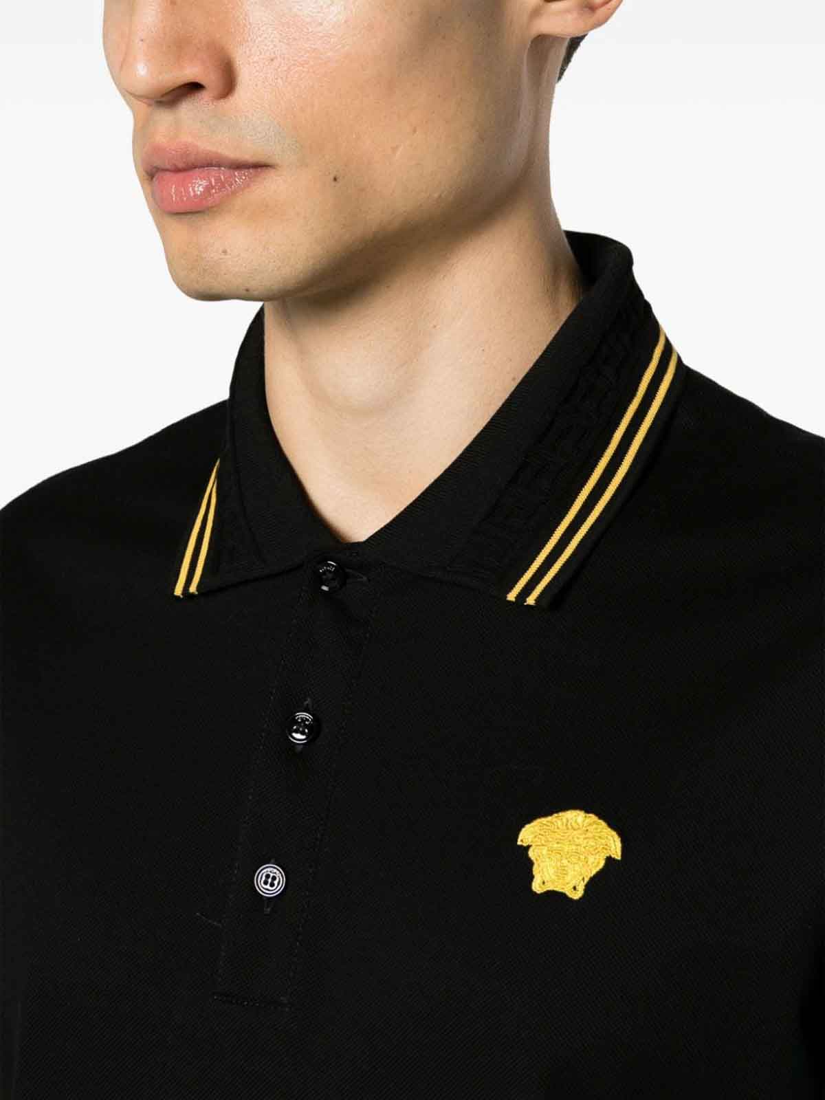 Versace Medusa-Embroidered Polo Shirt Sendegaro BH