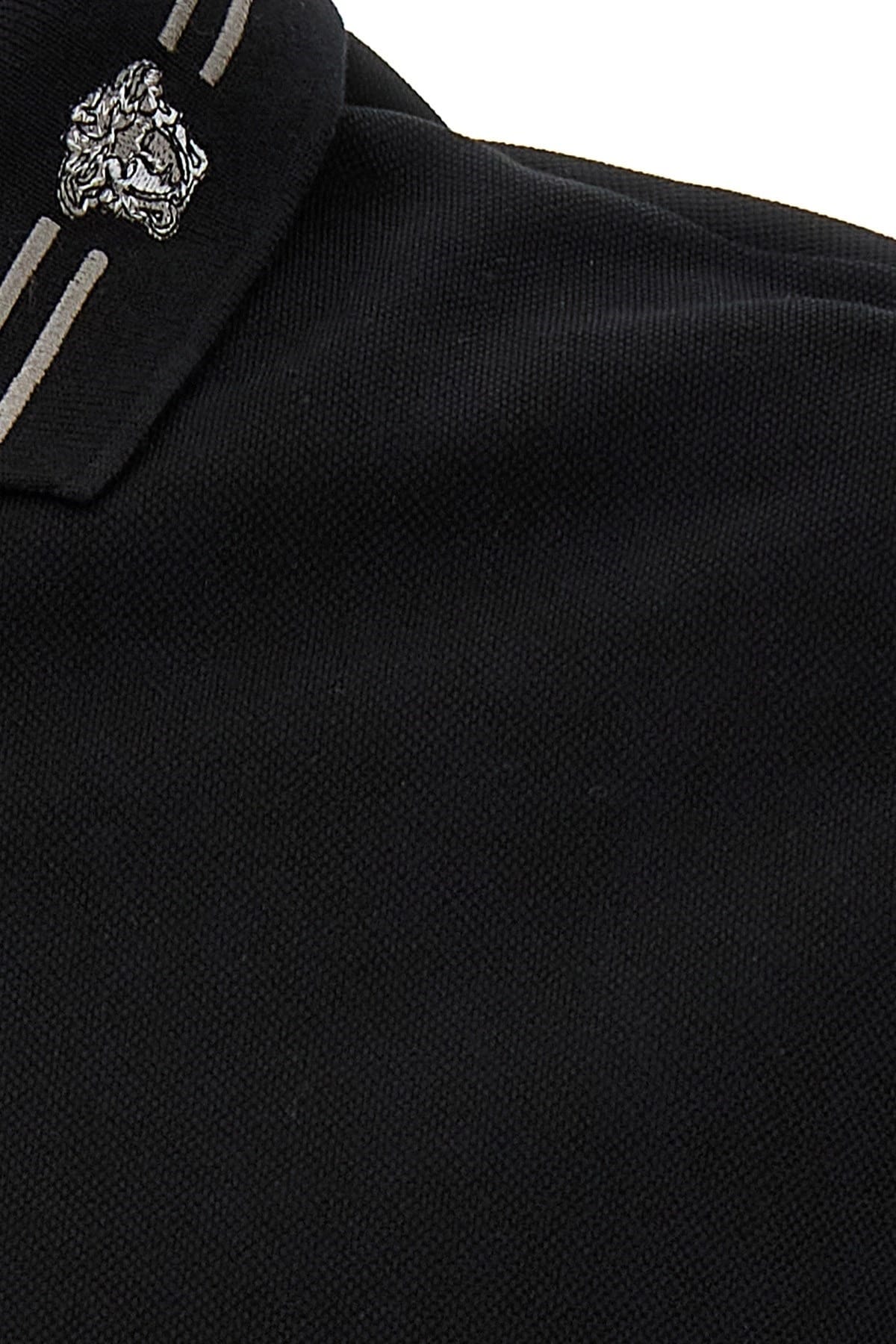 Versace Versace Medusa Embroidery Polo Shirt