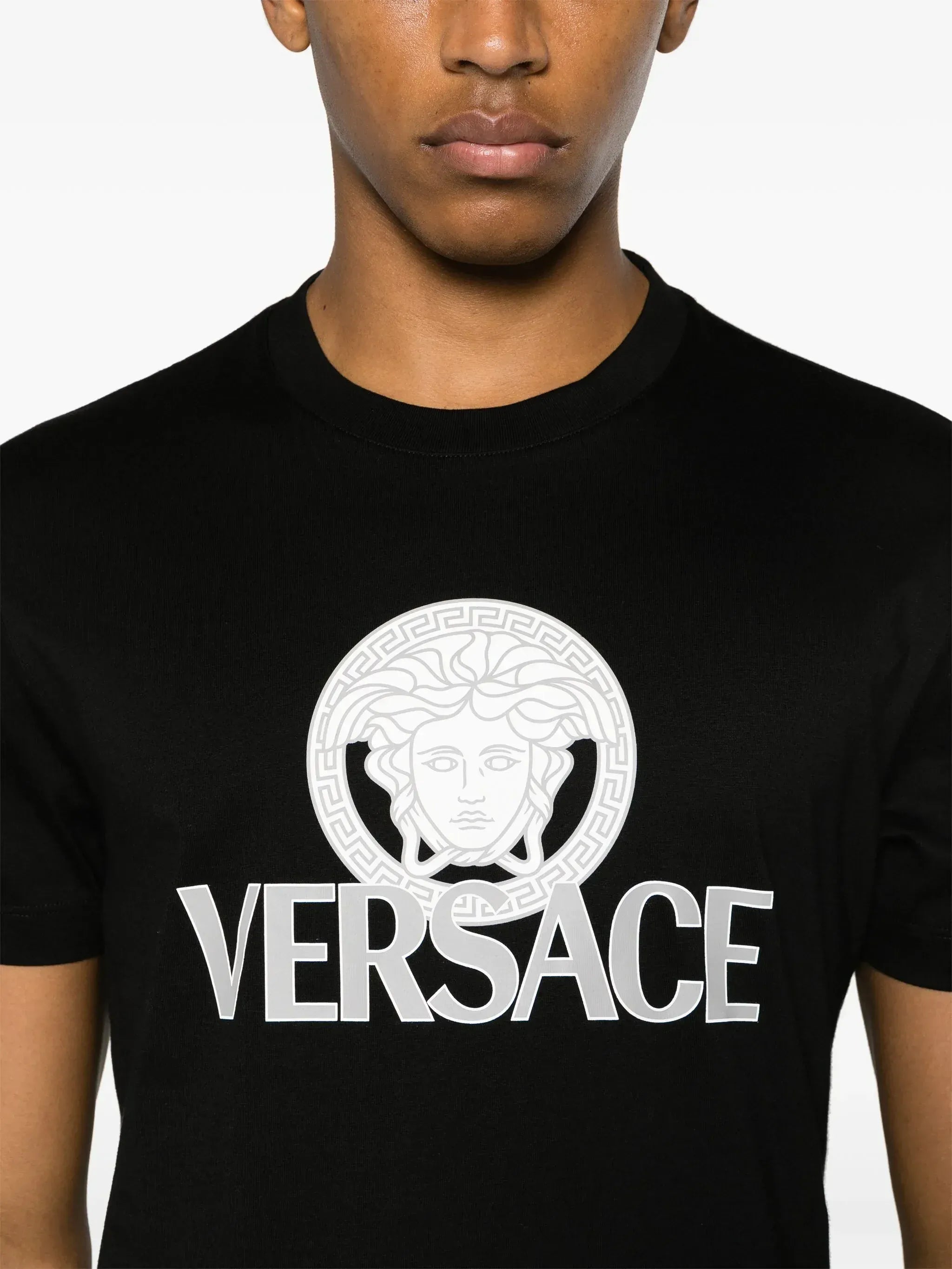 Versace Medusa Logo-Print T-Shirt
