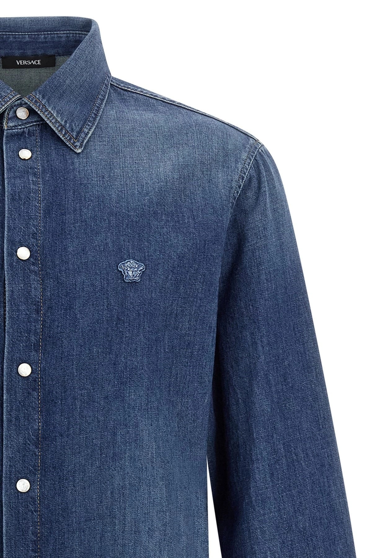 Versace Versace Medusa Patch Shirt