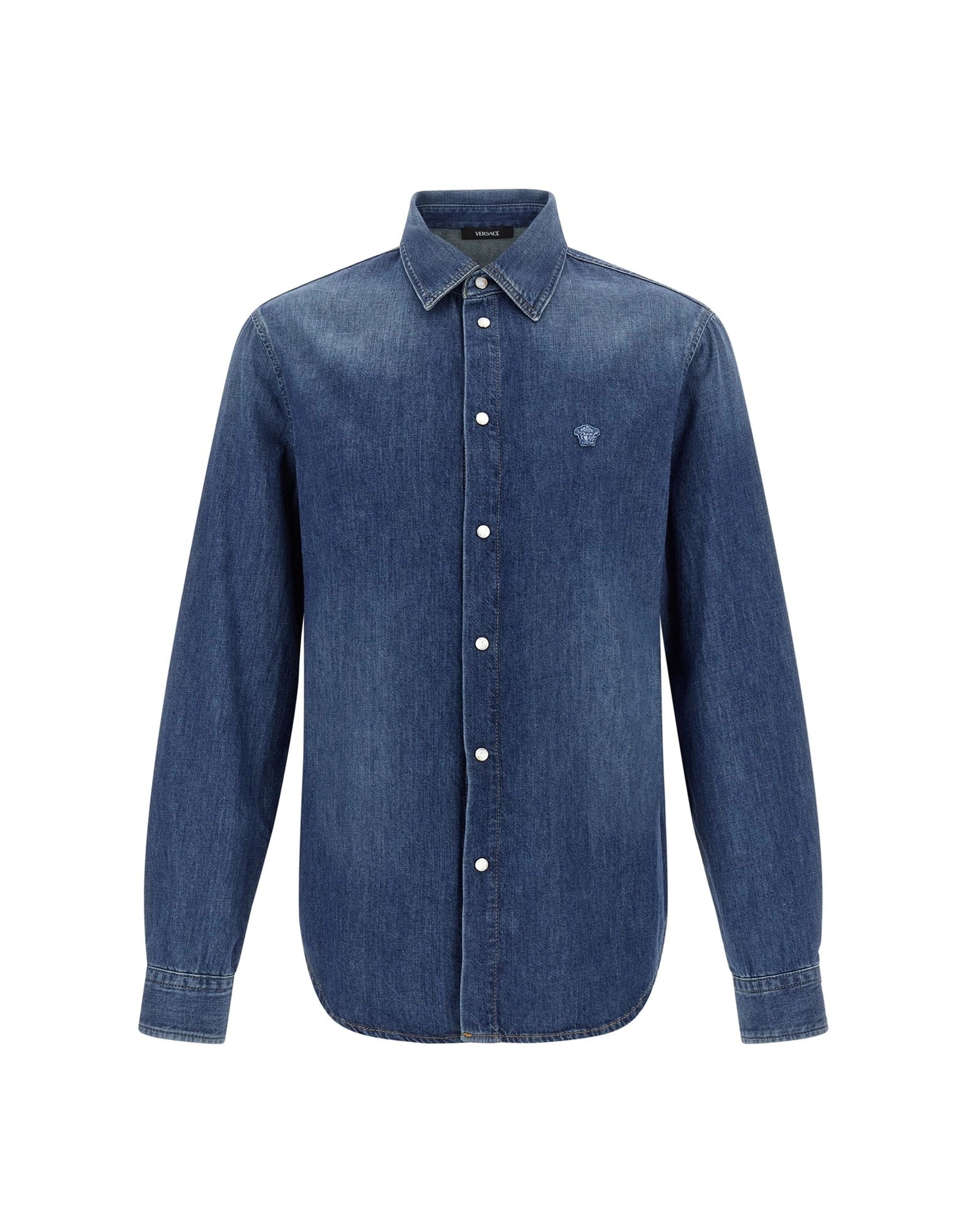 Versace Versace Medusa Patch Shirt