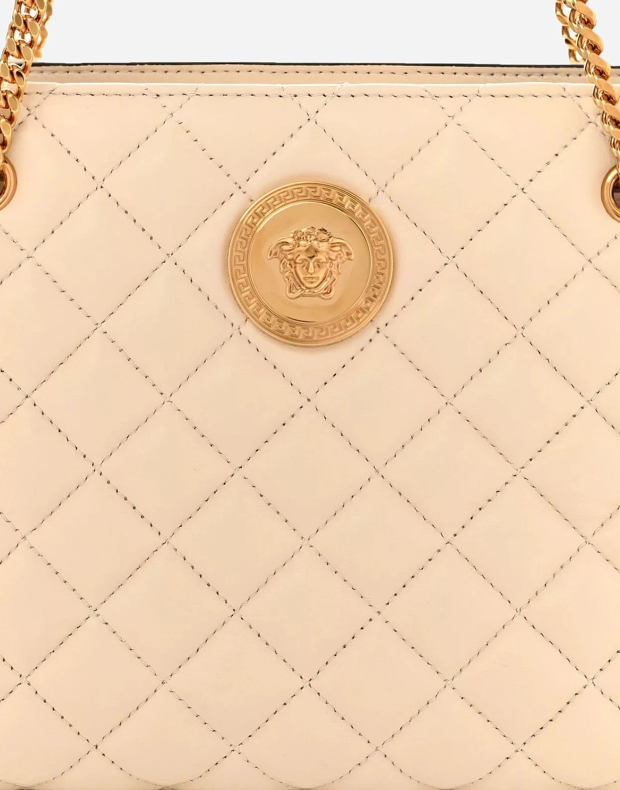 Versace Medusa Quilted Chain Bag