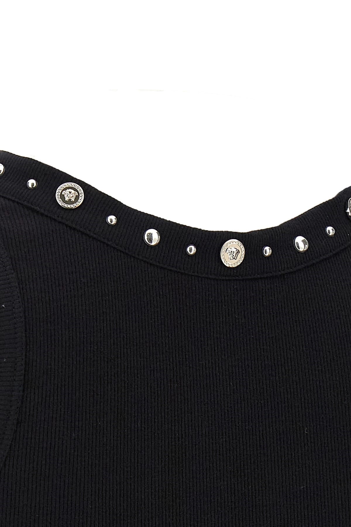 Versace Versace Medusa Studded Tank Top
