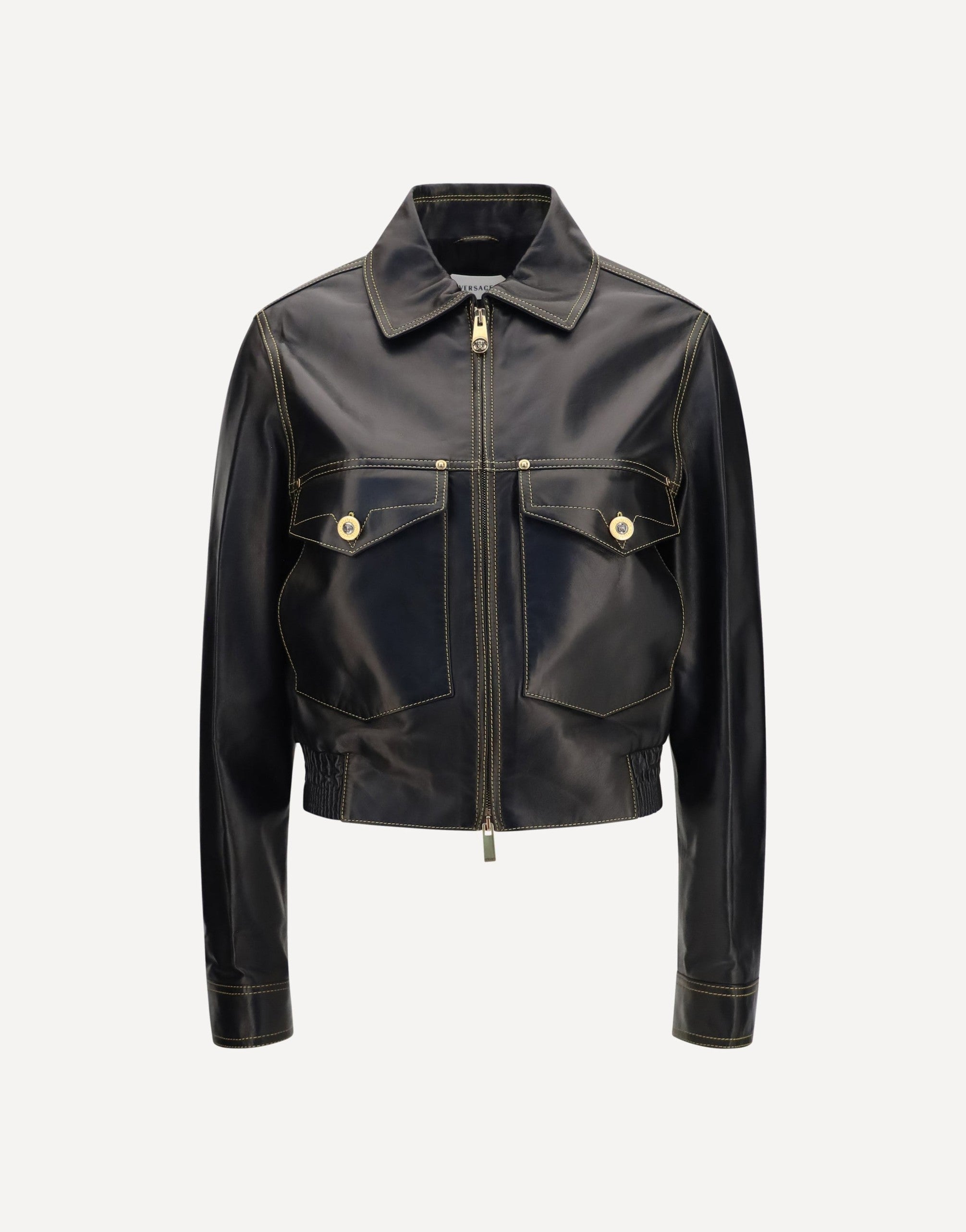 Versace Nappa Leather Jacket