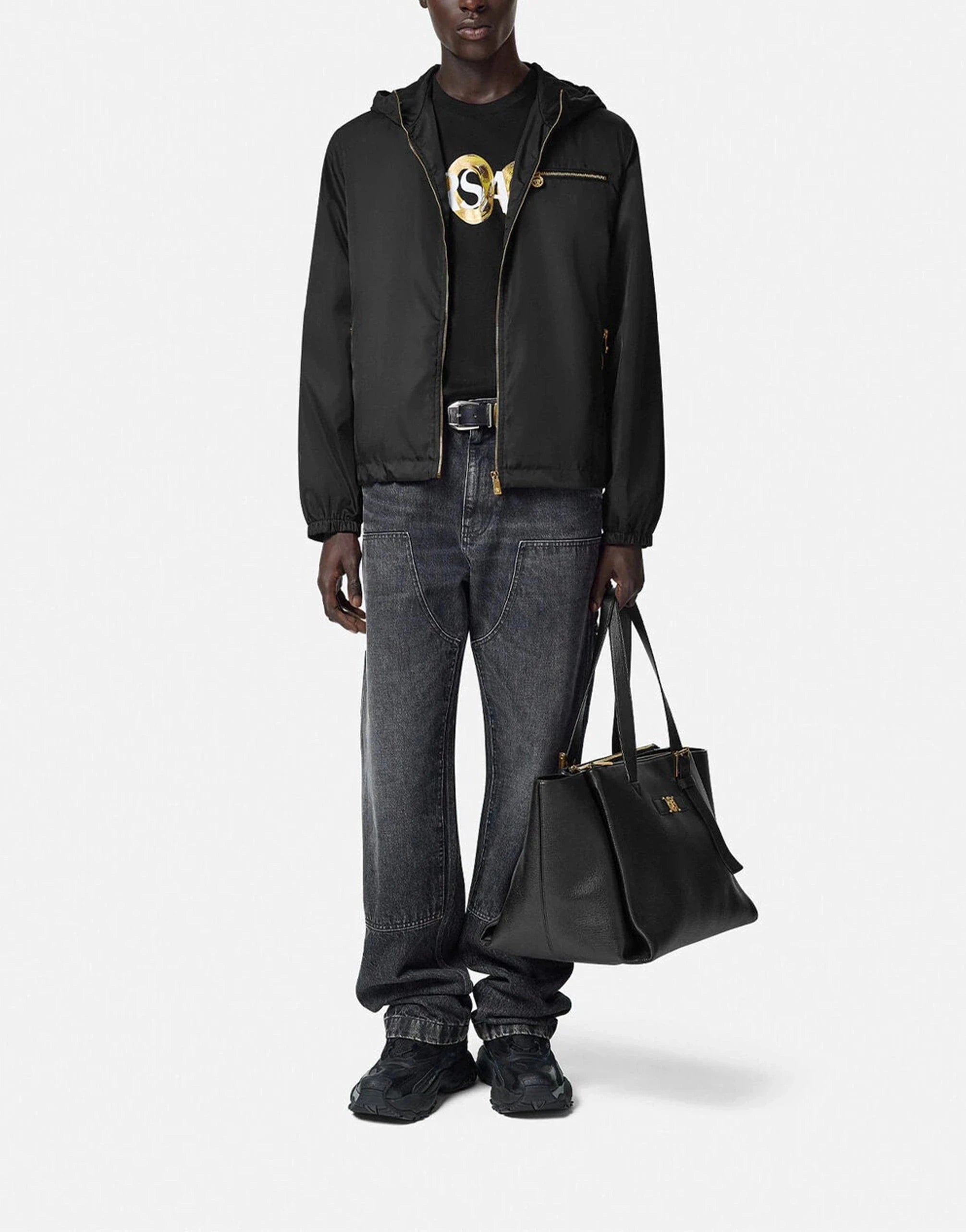 Versace Nylon Windbreaker Jacket