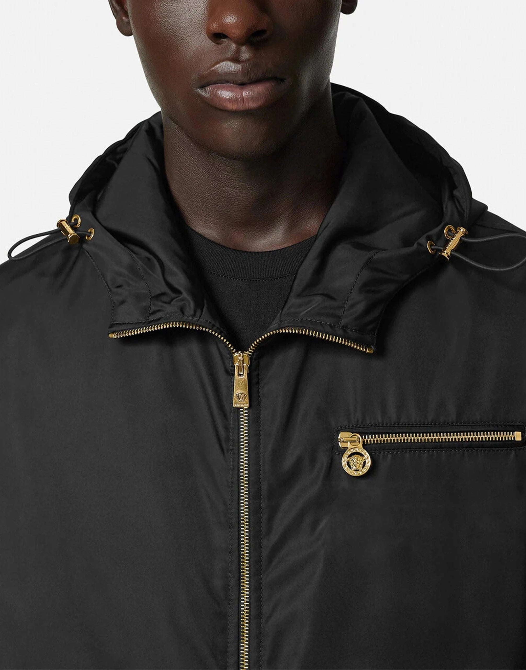 Versace Nylon Windbreaker Jacket