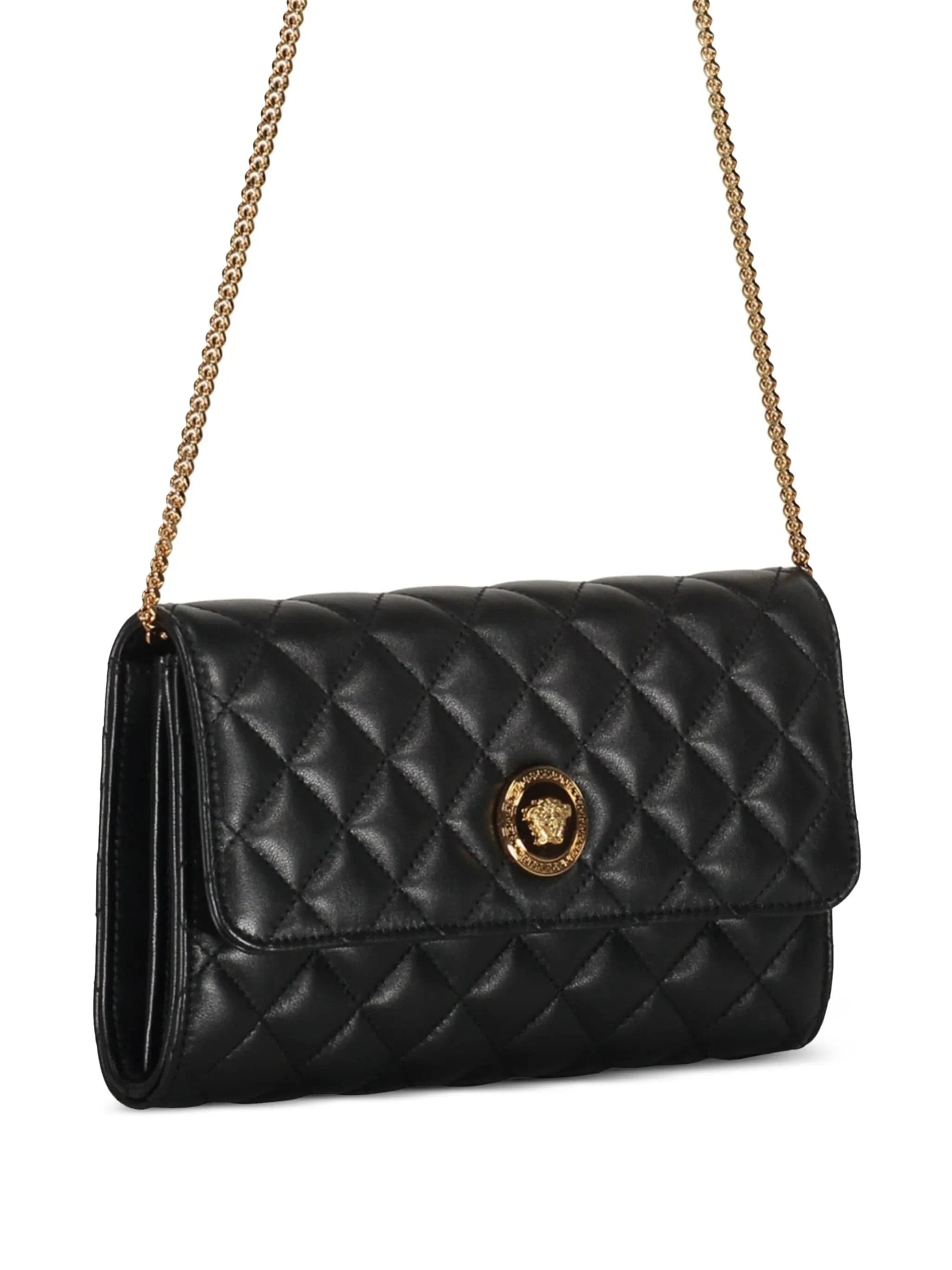 Versace Quilted Clutch Bag