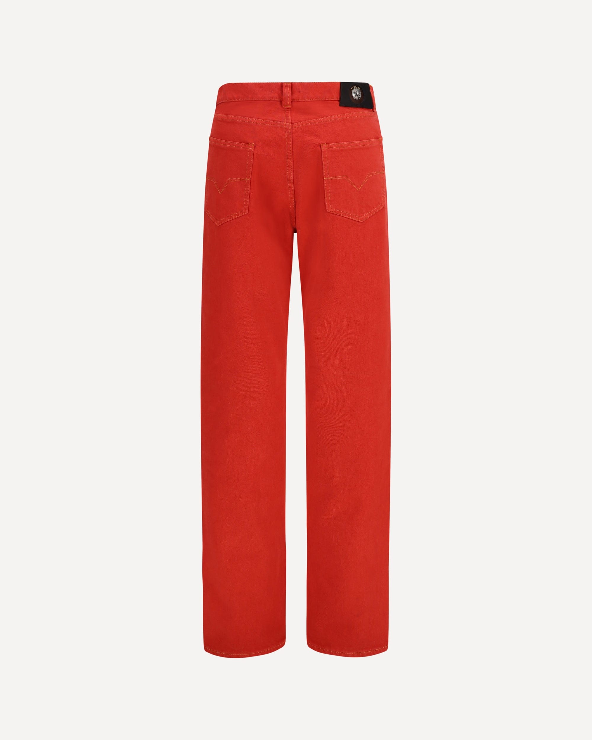 Versace Regular-Fit Cotton Denim Jeans