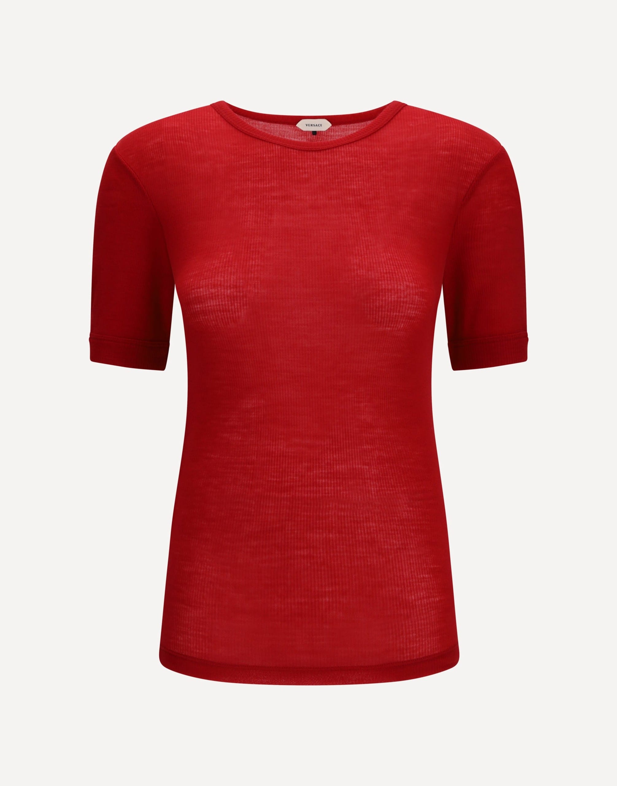 Versace Versace Ribbed Knit T-Shirt