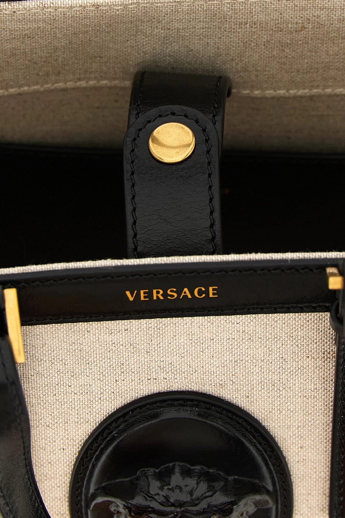 Versace Versace Rivière Mini Shopping Bag