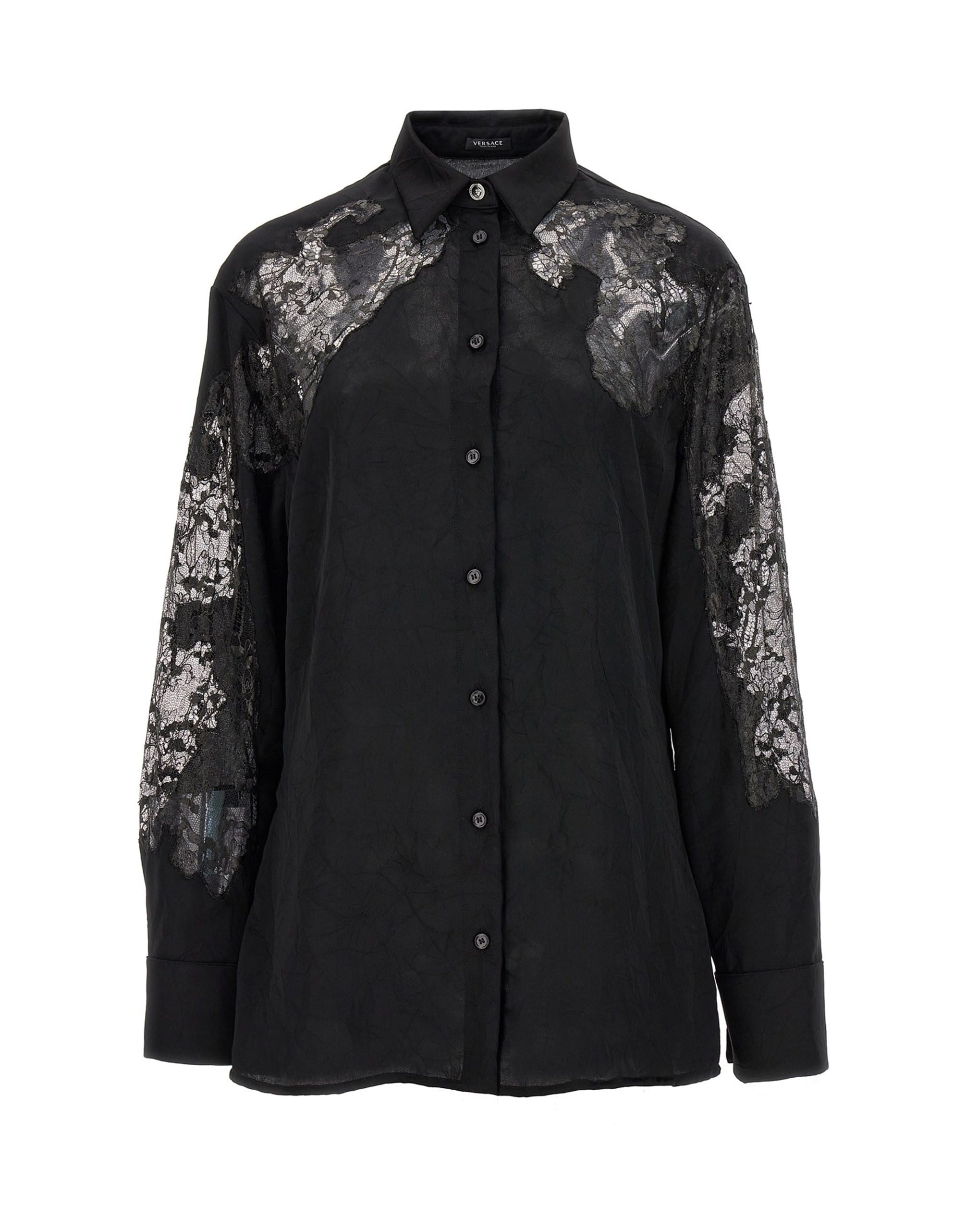 Versace Versace Satin Lace Shirt