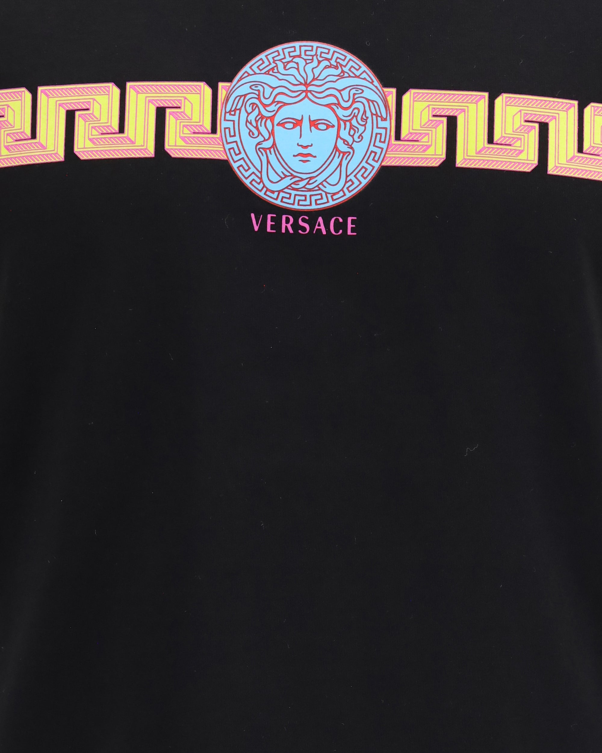 تي شيرت جيرسي قطني بقصة ضيقة من Versace