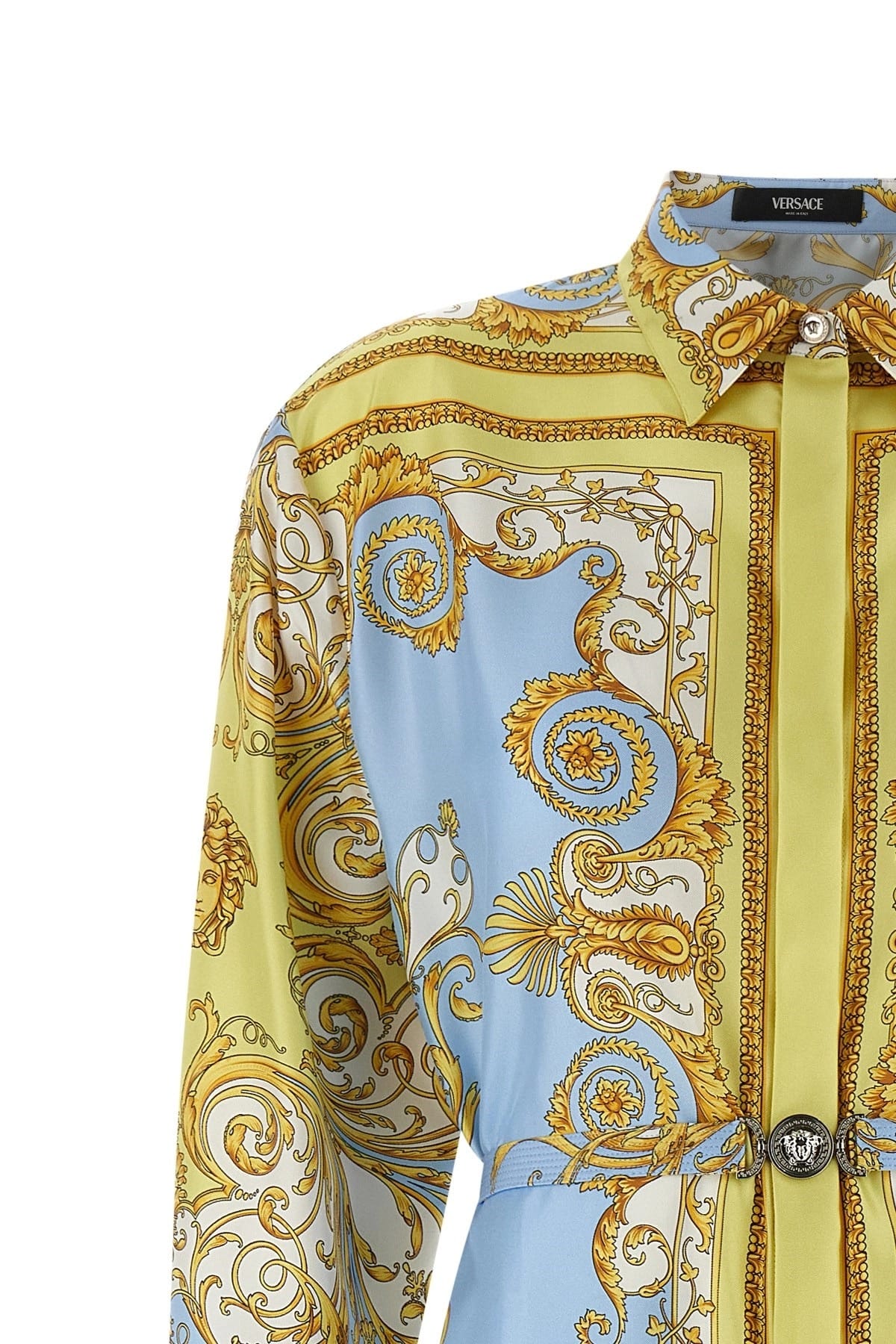 Versace Versace Spring Barocco Chemisier Dress