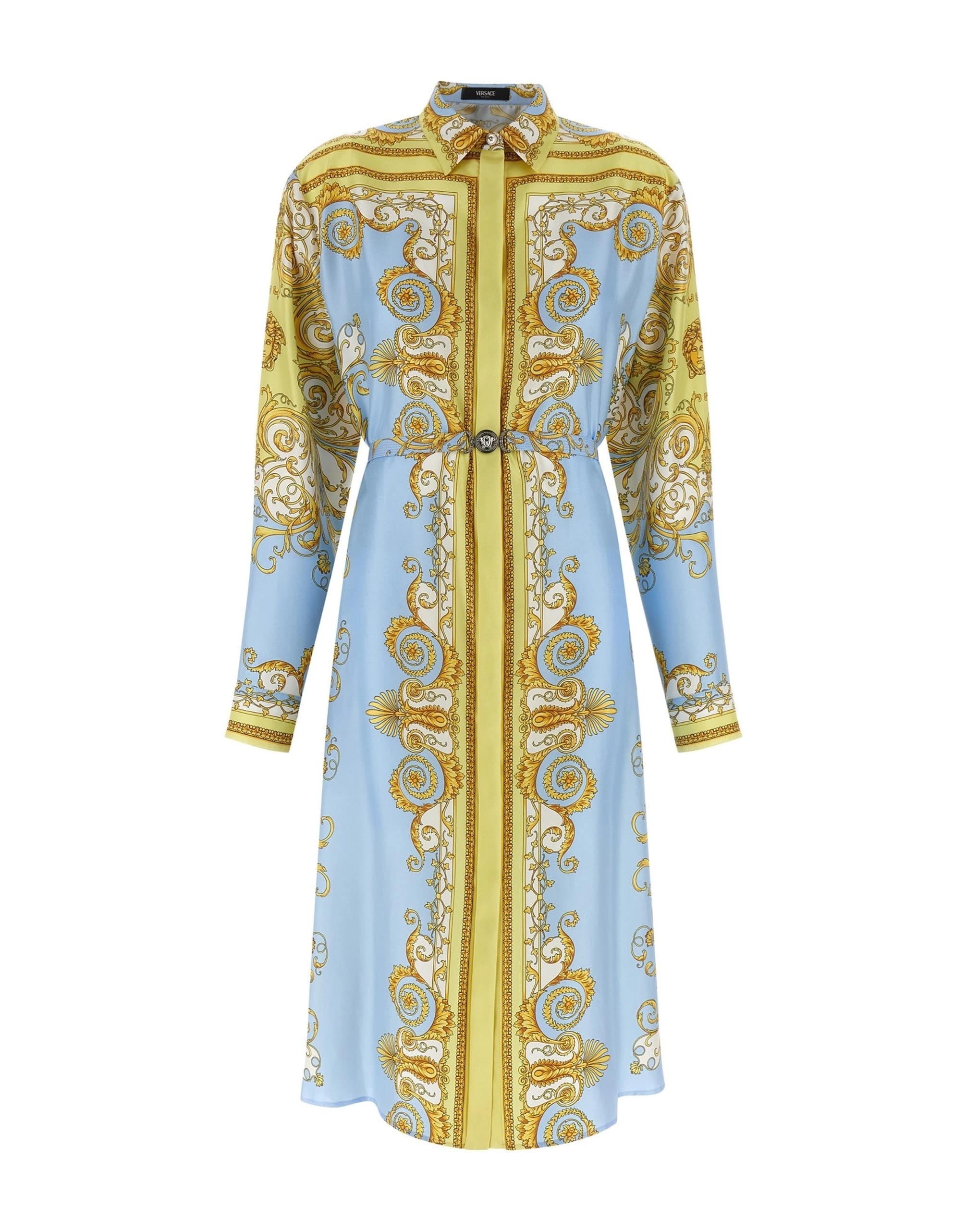 Versace Versace Spring Barocco Chemisier Dress