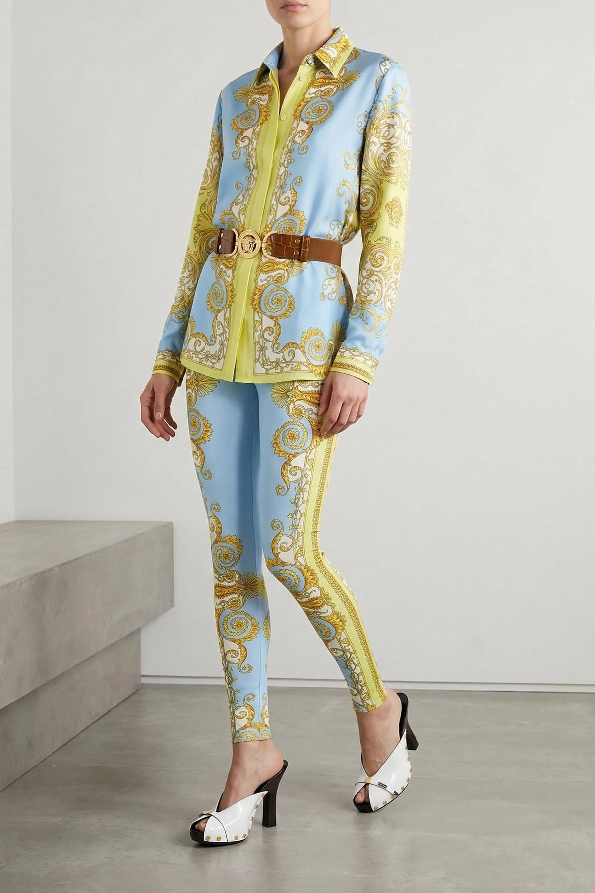 Versace Versace Spring Barocco Leggings