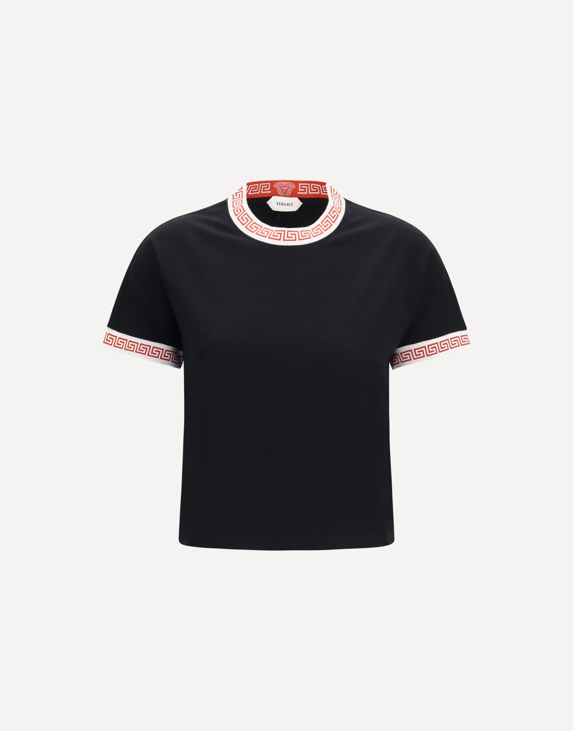 Versace Versace T-Shirt With Greca Details