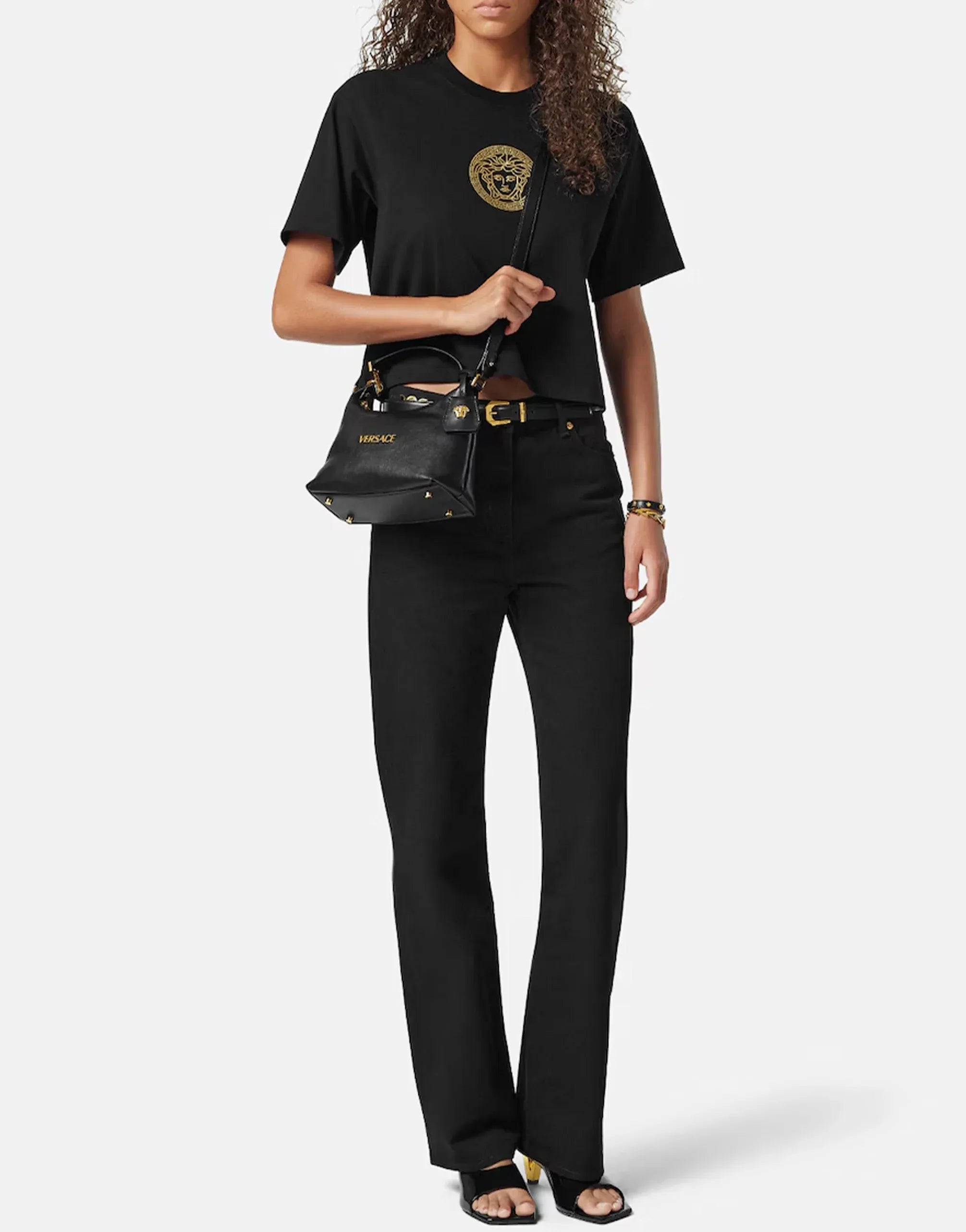 Versace Tag Hobo Bag - alternate view